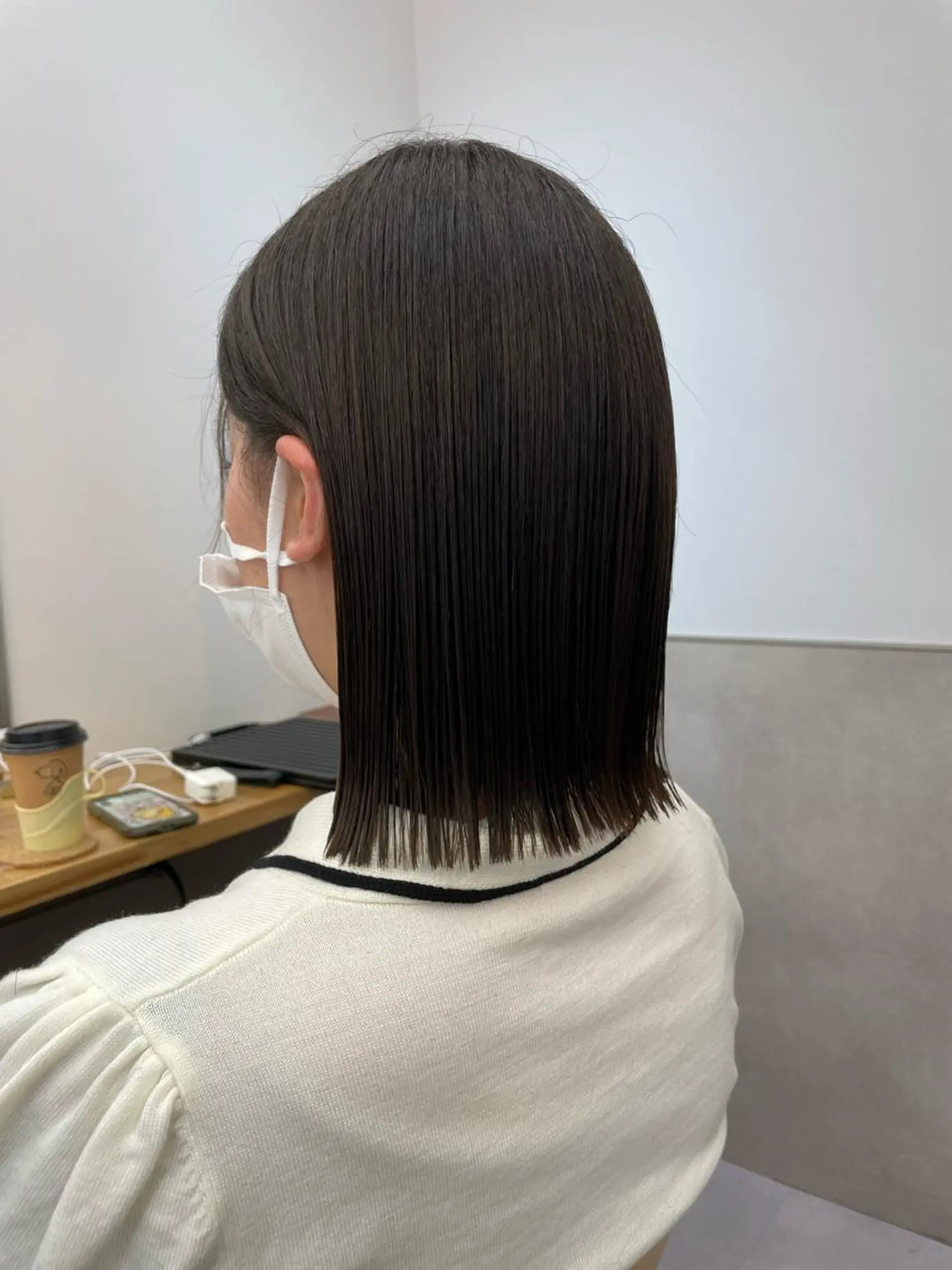 ミディアム 期間限定 カット　りょうのヘアスタイル