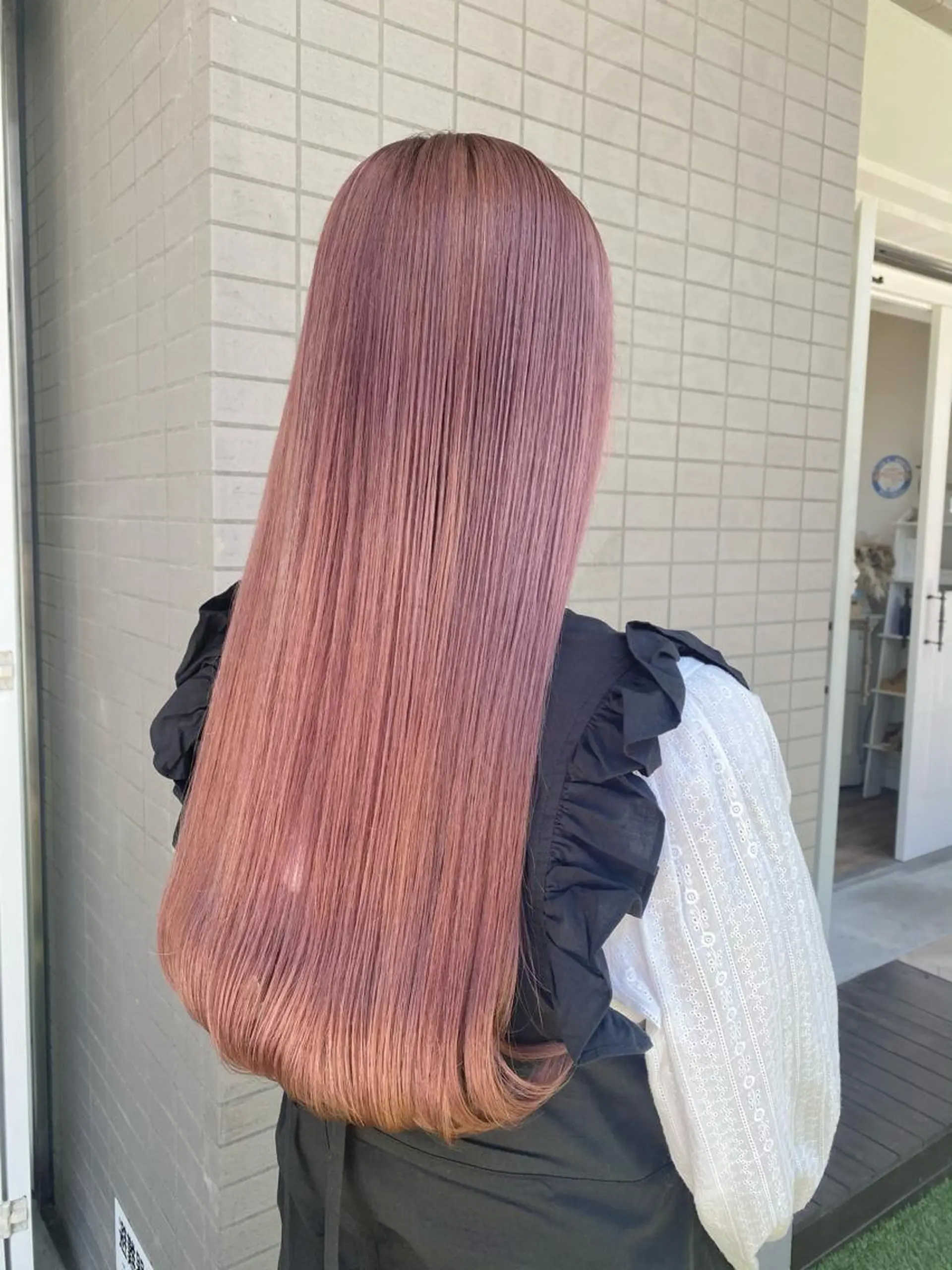 ロング ヘアカラー トリートメント 似合わせ大得意美容師 .Haruka.のヘアスタイル