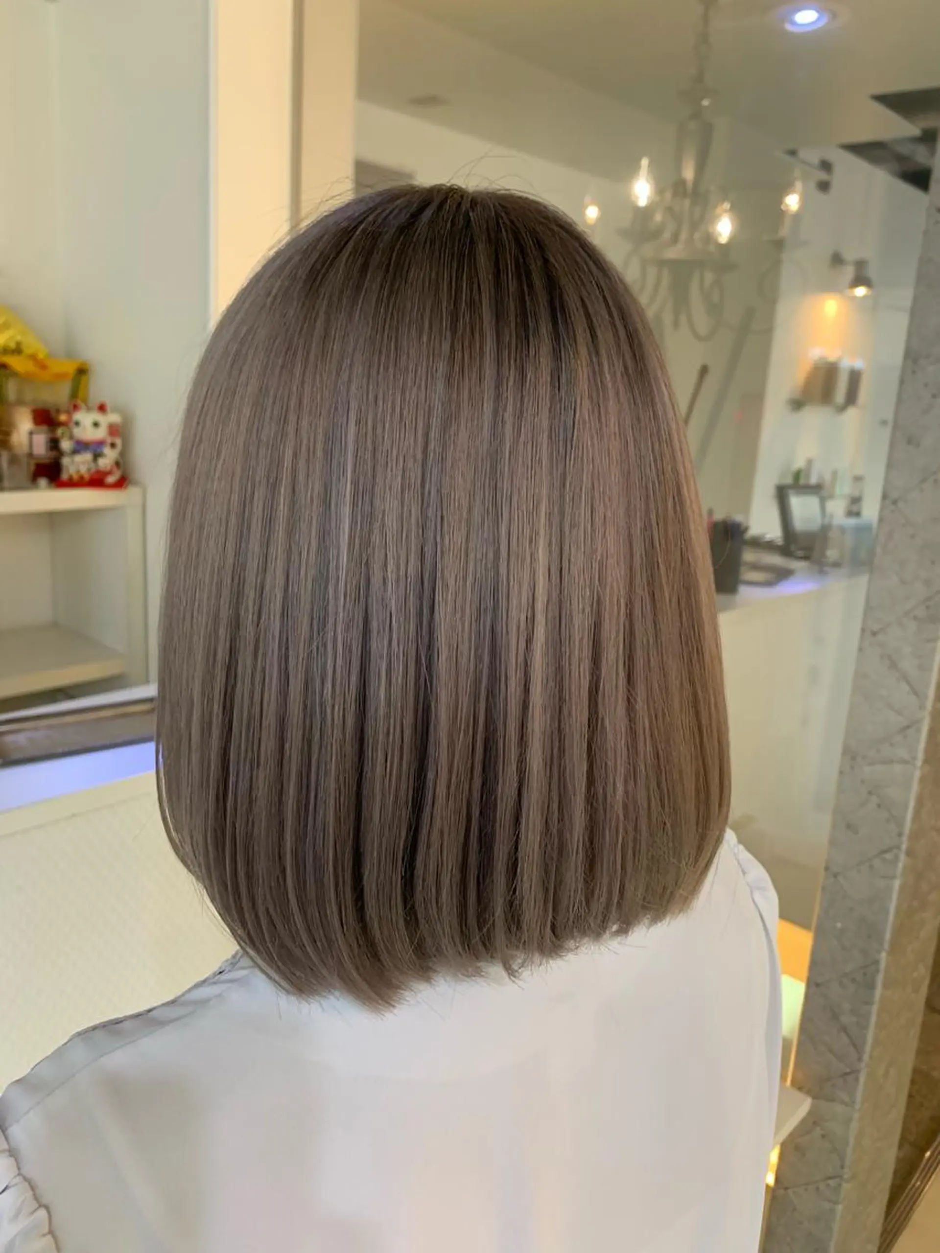 ミディアム 渡辺 健太のヘアスタイル