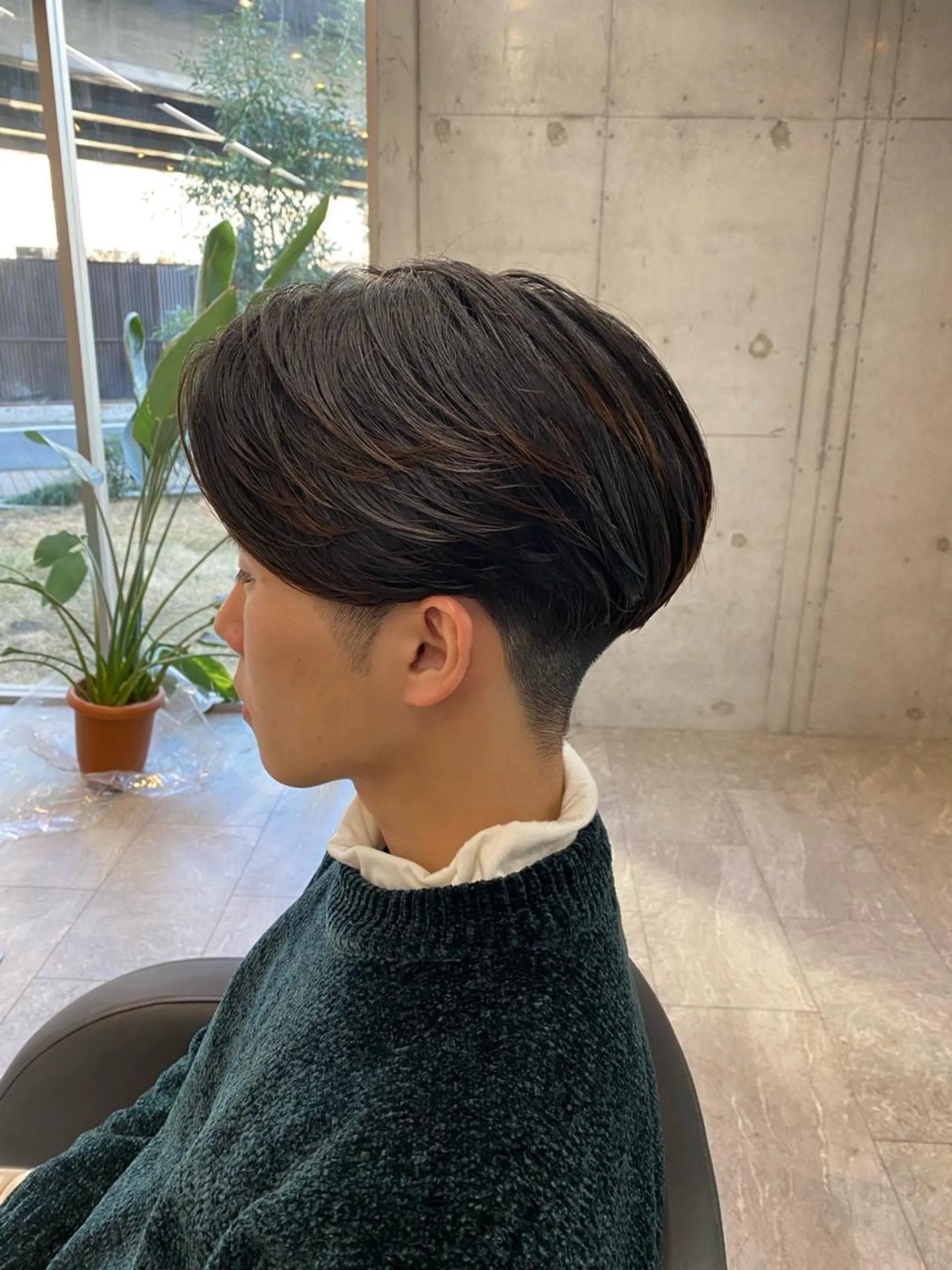 パーマ メンズ カット パーマ ⭕️メンズパーマ⭕️ 山口　裕太郎のヘアスタイル