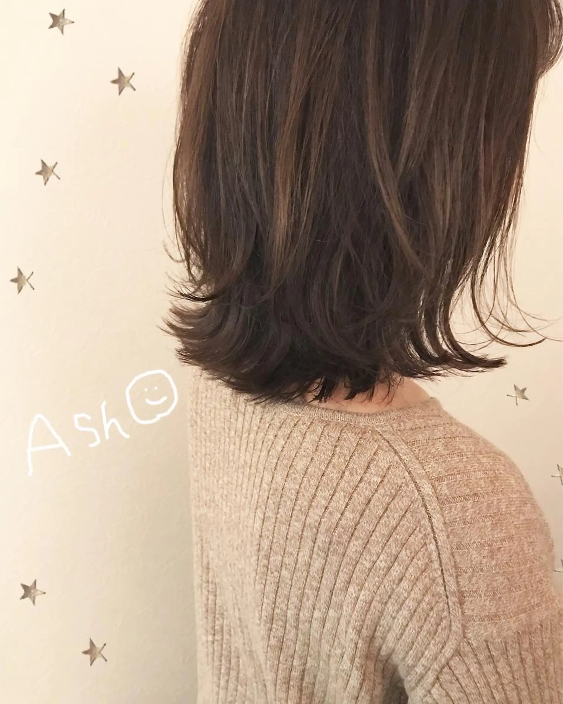 ミディアム カラー salon AKIRA所属・市川 千夏のヘアスタイル