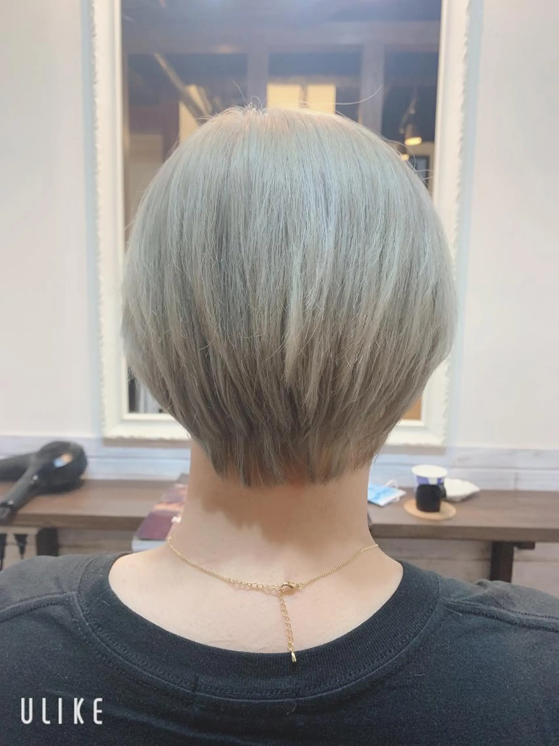 ショート カラー 櫛部洸貴/ メンズ、ヘットスパのヘアスタイル