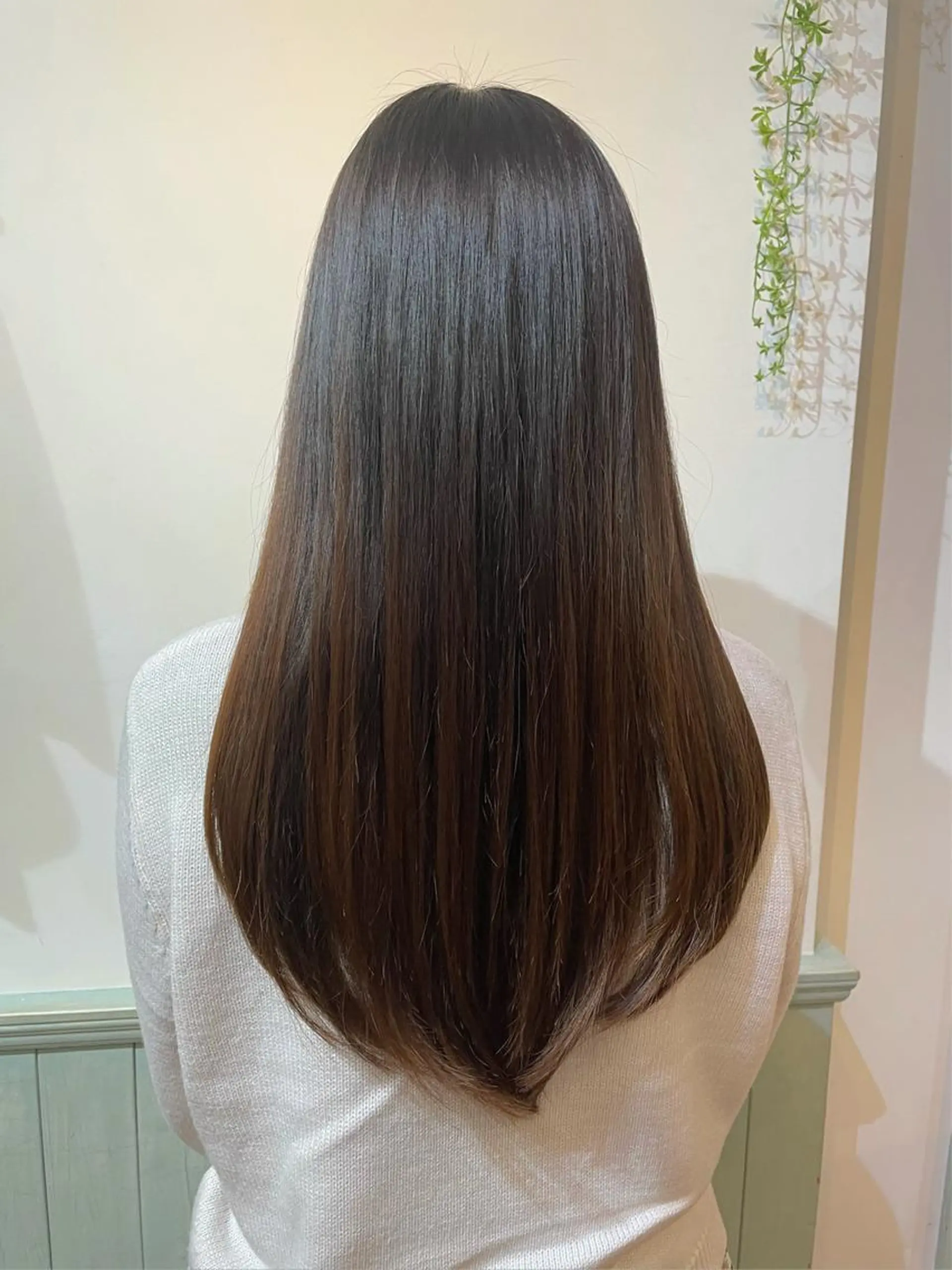 ロング ロング トリートメント カット 縮毛矯正 🐤 こじま🐤のヘアスタイル