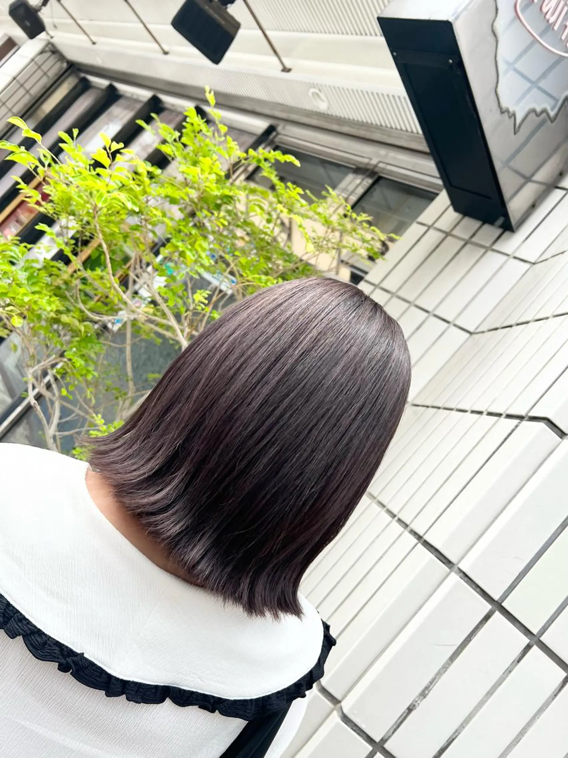 カラー 茅ヶ崎/ハイライト/ ハイトーン/関口実華のヘアスタイル