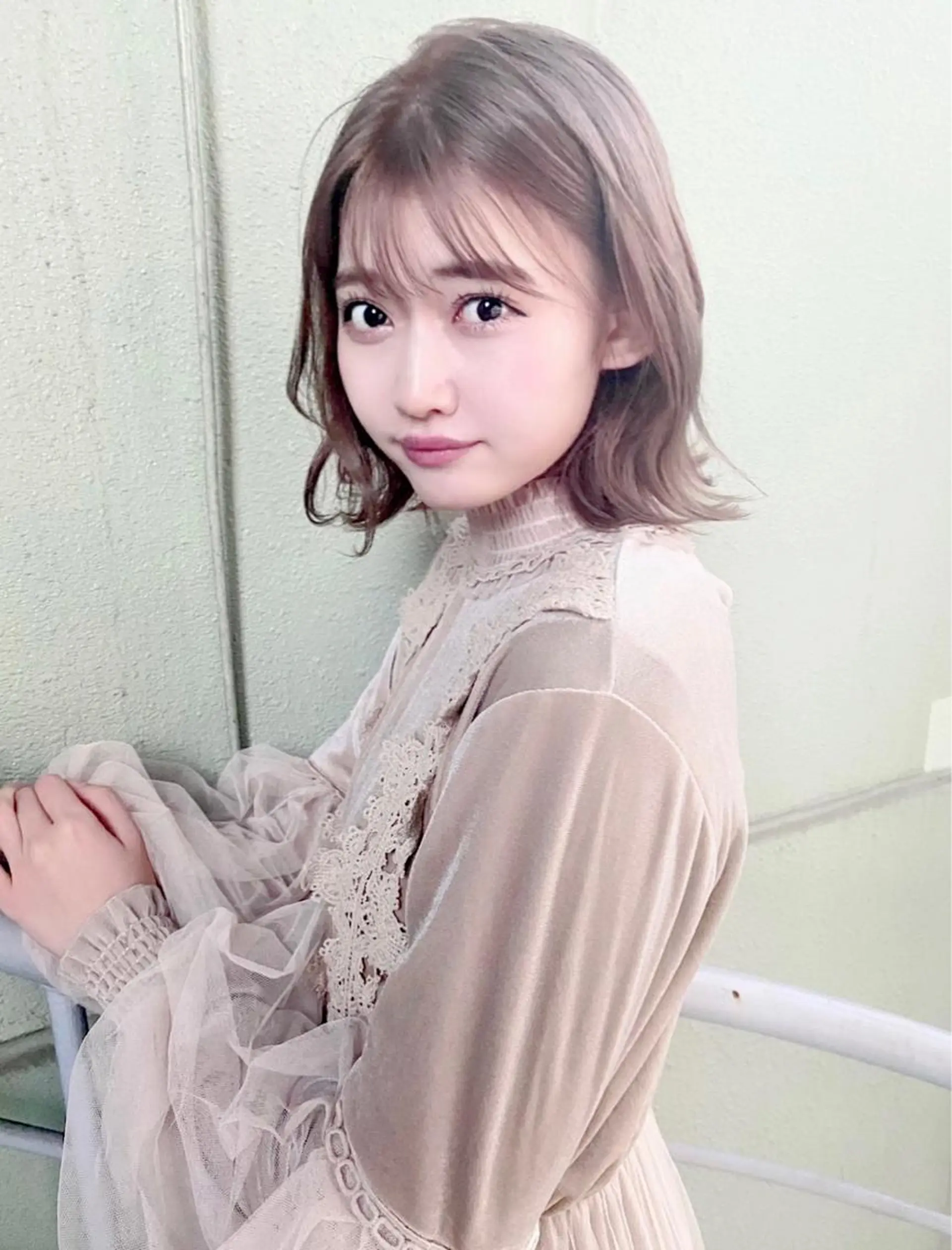 ミディアム カラー ベージュカラー ミルクティーベージュ 外国人風カラー 🫧似合わせヘア/ 副店長＊千葉のヘアスタイル