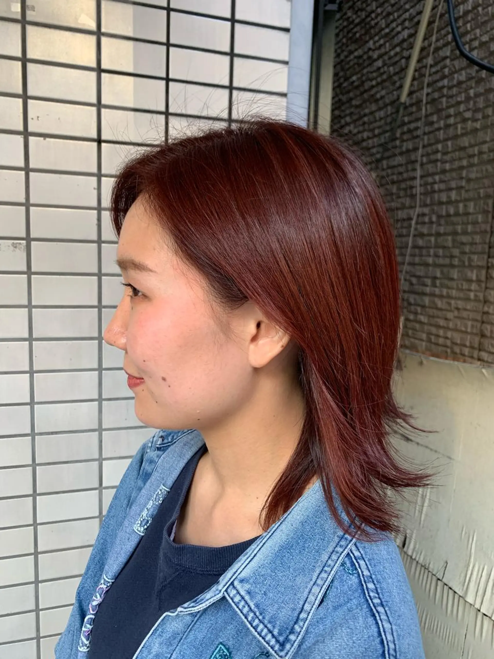 ミディアム カラー ヘアカラー hair salon gufo所属・鈴木 英治のヘアスタイル