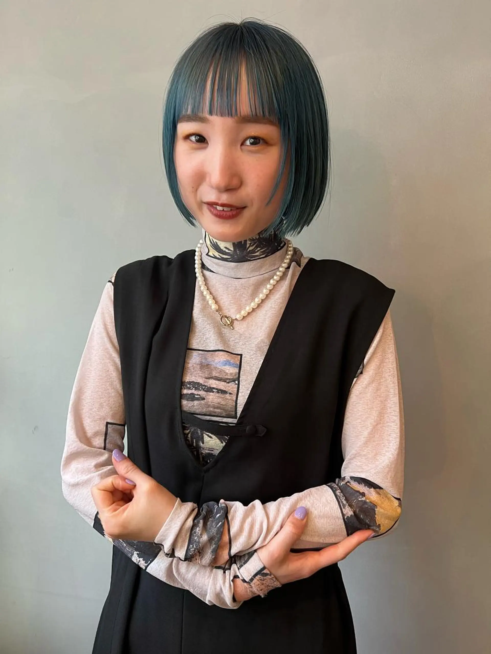 ショート 美髪・シールエクステ ホソタニリョウコのヘアスタイル