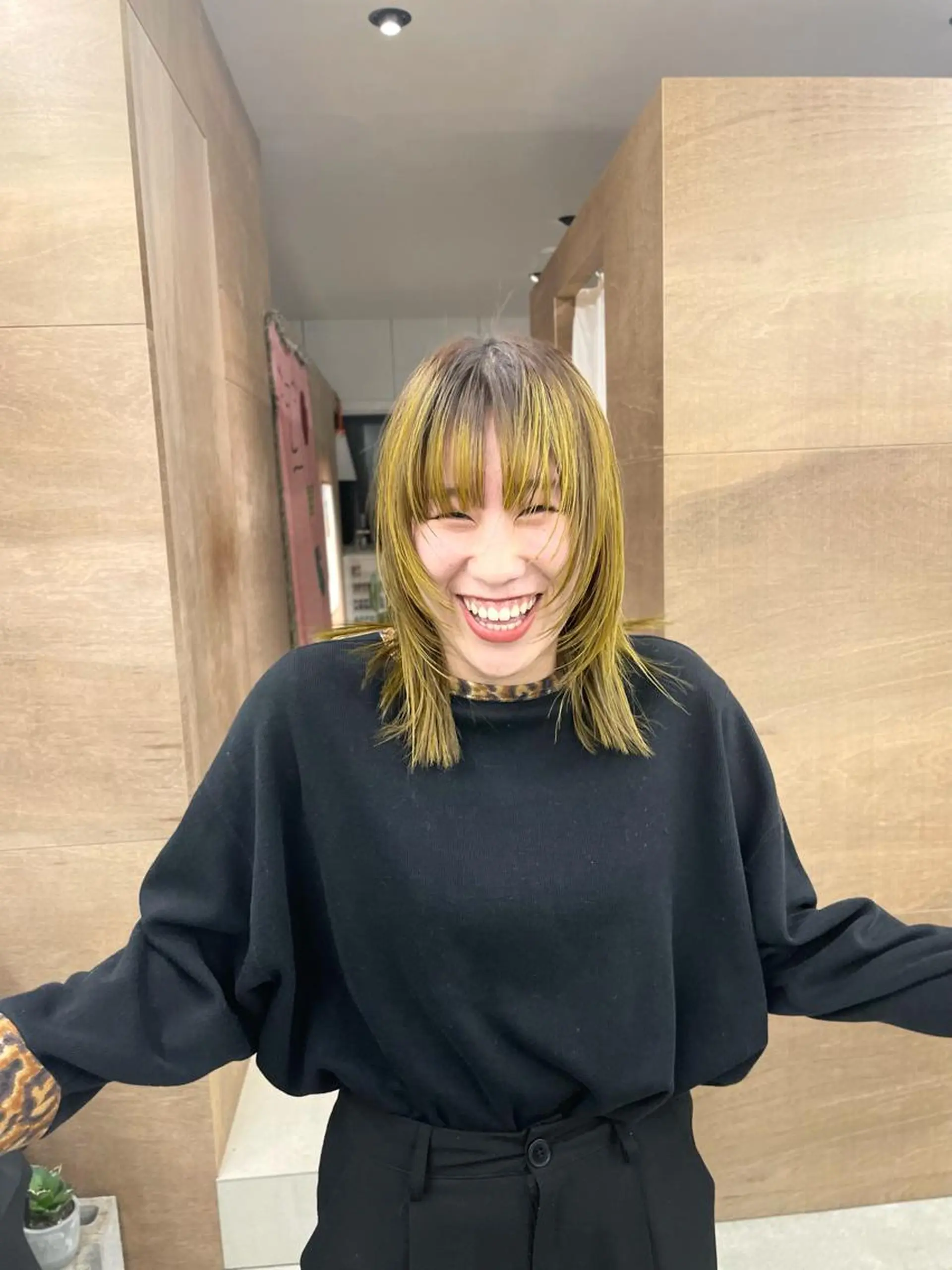 ミディアム カラー 関 京磨のヘアスタイル