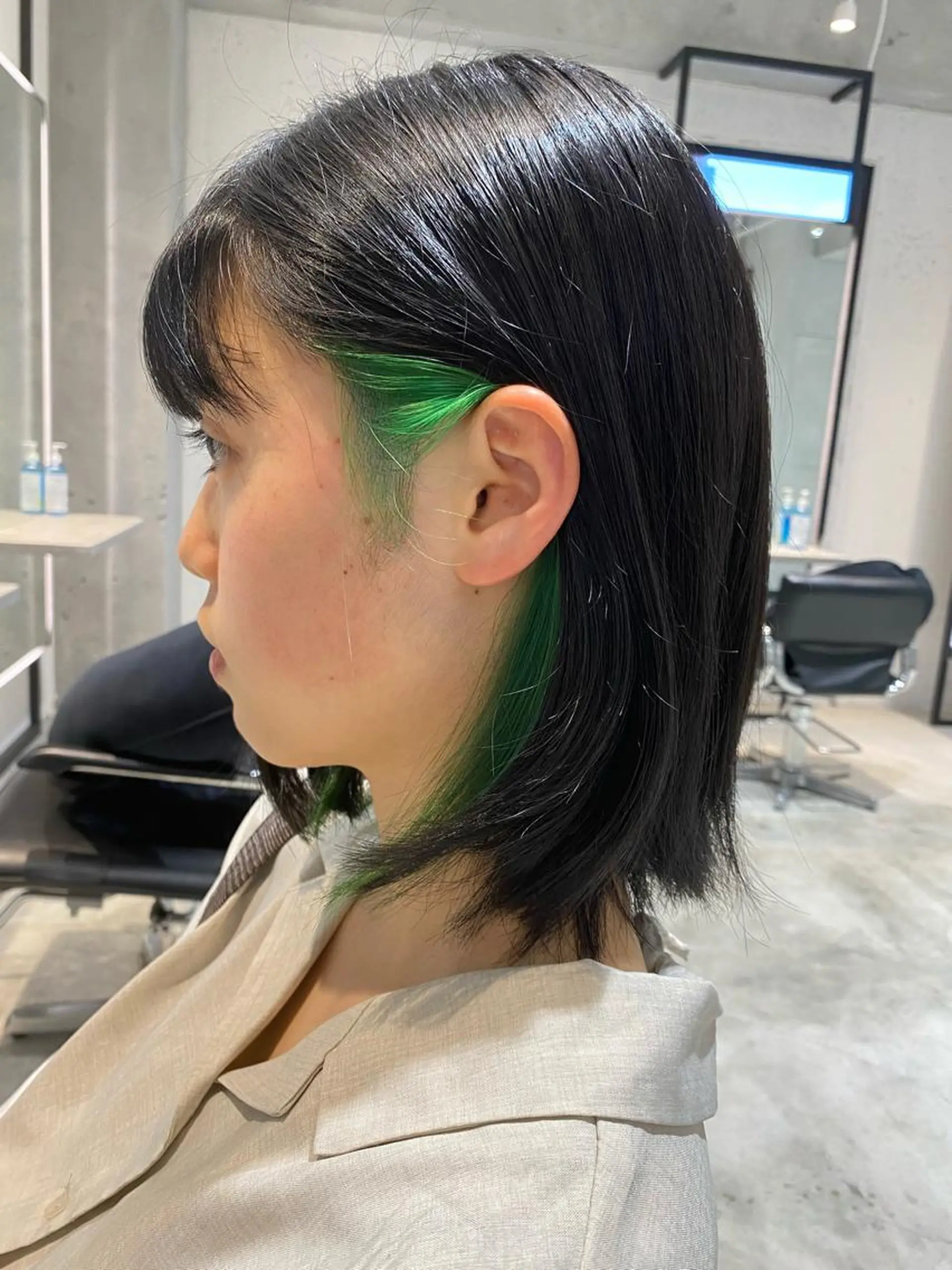 カラー ヘアカラー 髪質改善/縮毛矯正 レイヤー/松川匠のヘアスタイル