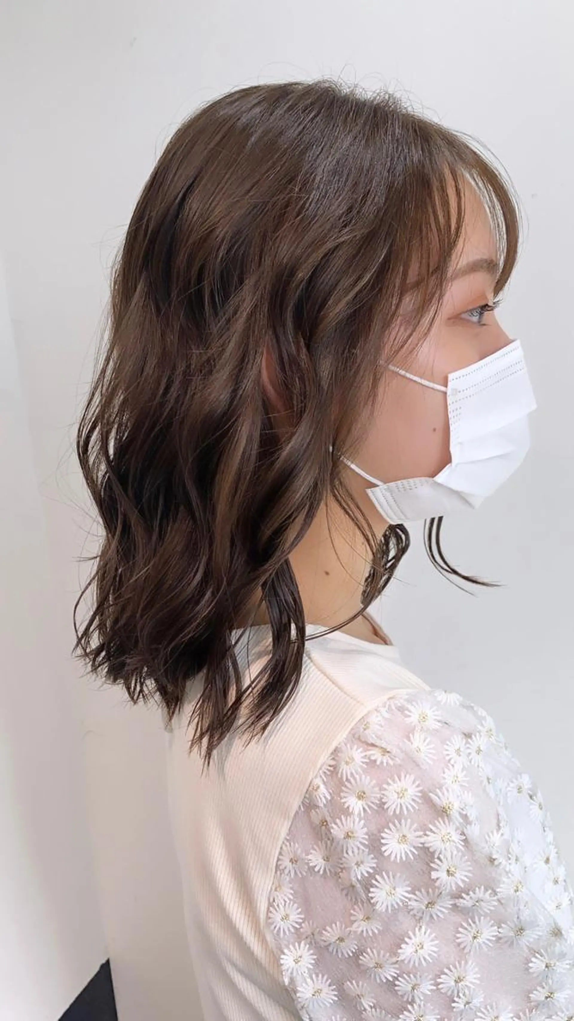 ミディアム カラー ケアブリーチ/ili 村上佳那多のヘアスタイル