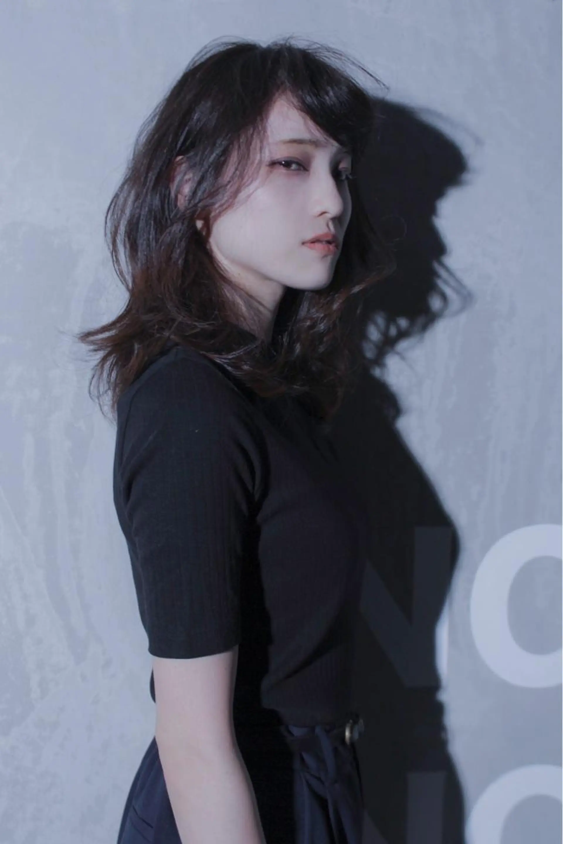 ミディアム 永田 崇のヘアスタイル