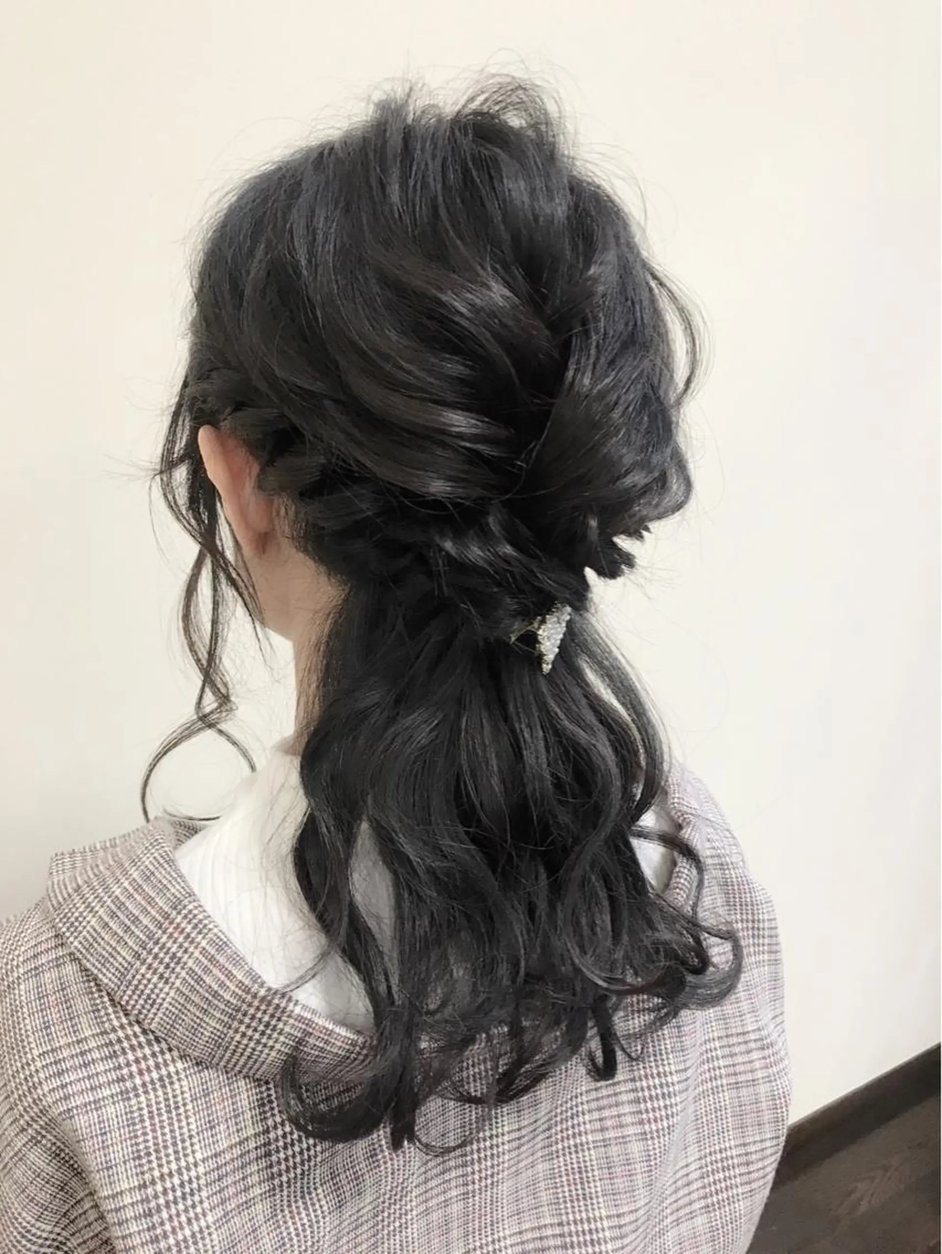 セミロング ヘアアレンジ ヘアセット 沢田 瞳のヘアスタイル