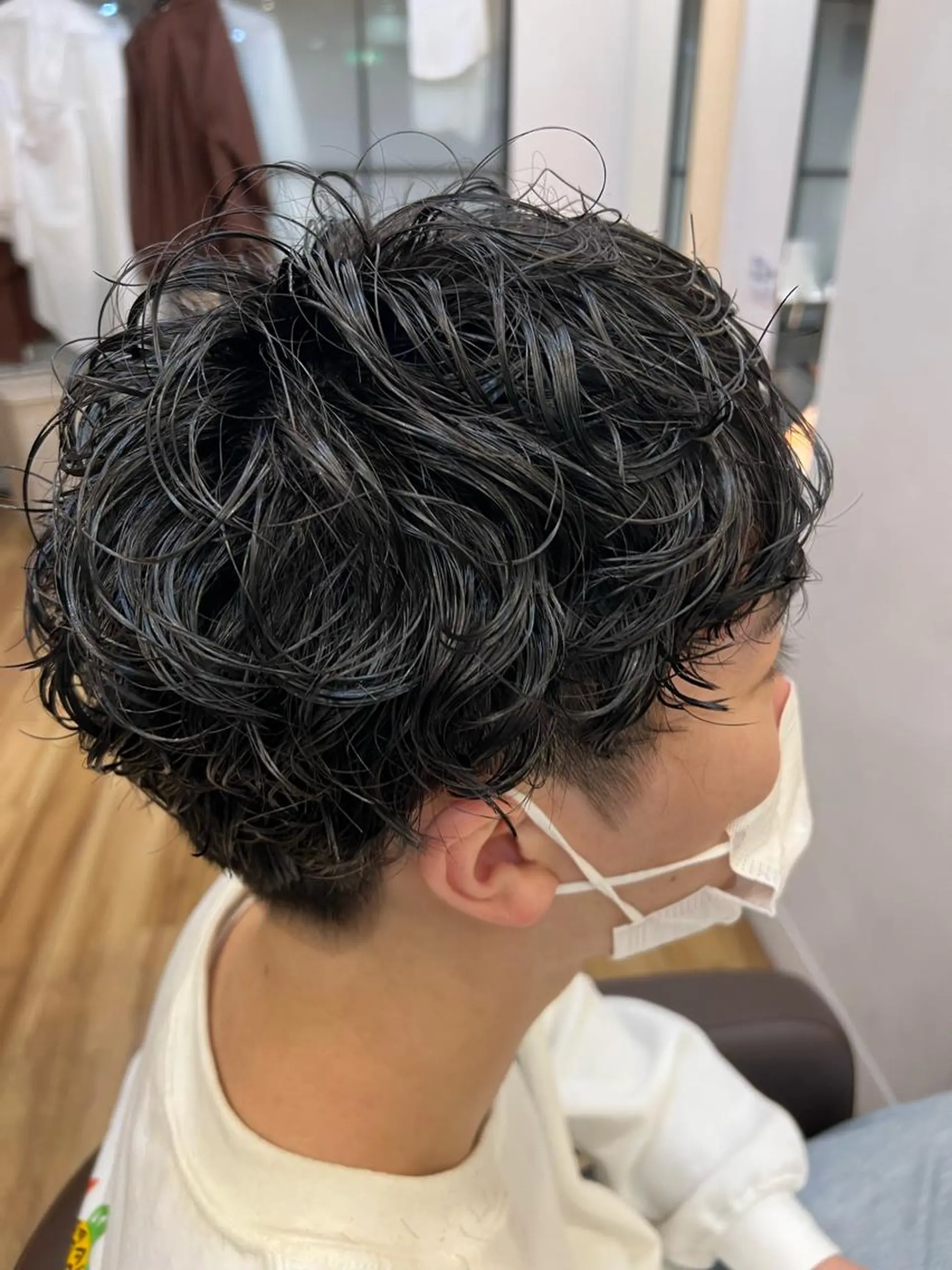 パーマ メンズ しみず さくら🌸のヘアスタイル