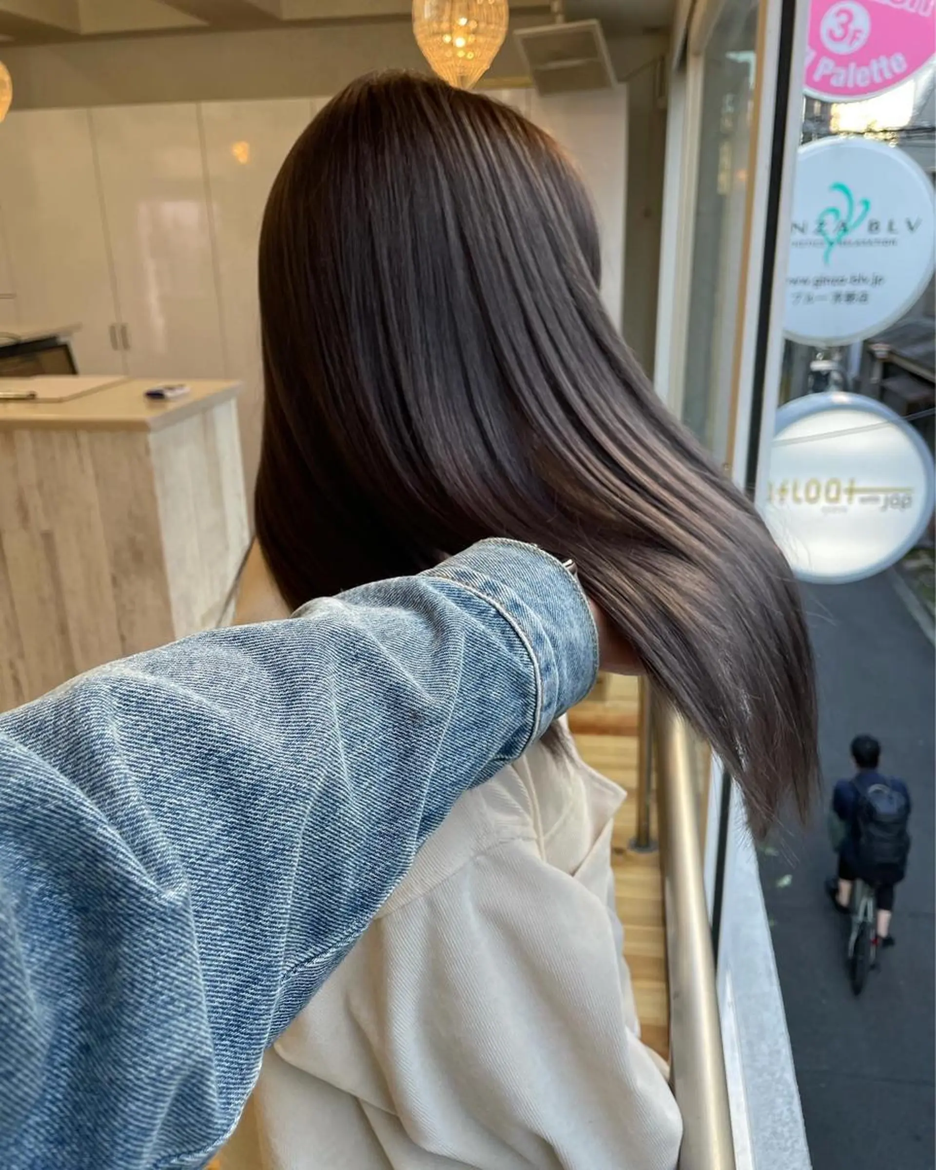 ミディアム カラー ヘアカラー トリートメント Tao所属・藤川 大智のヘアスタイル