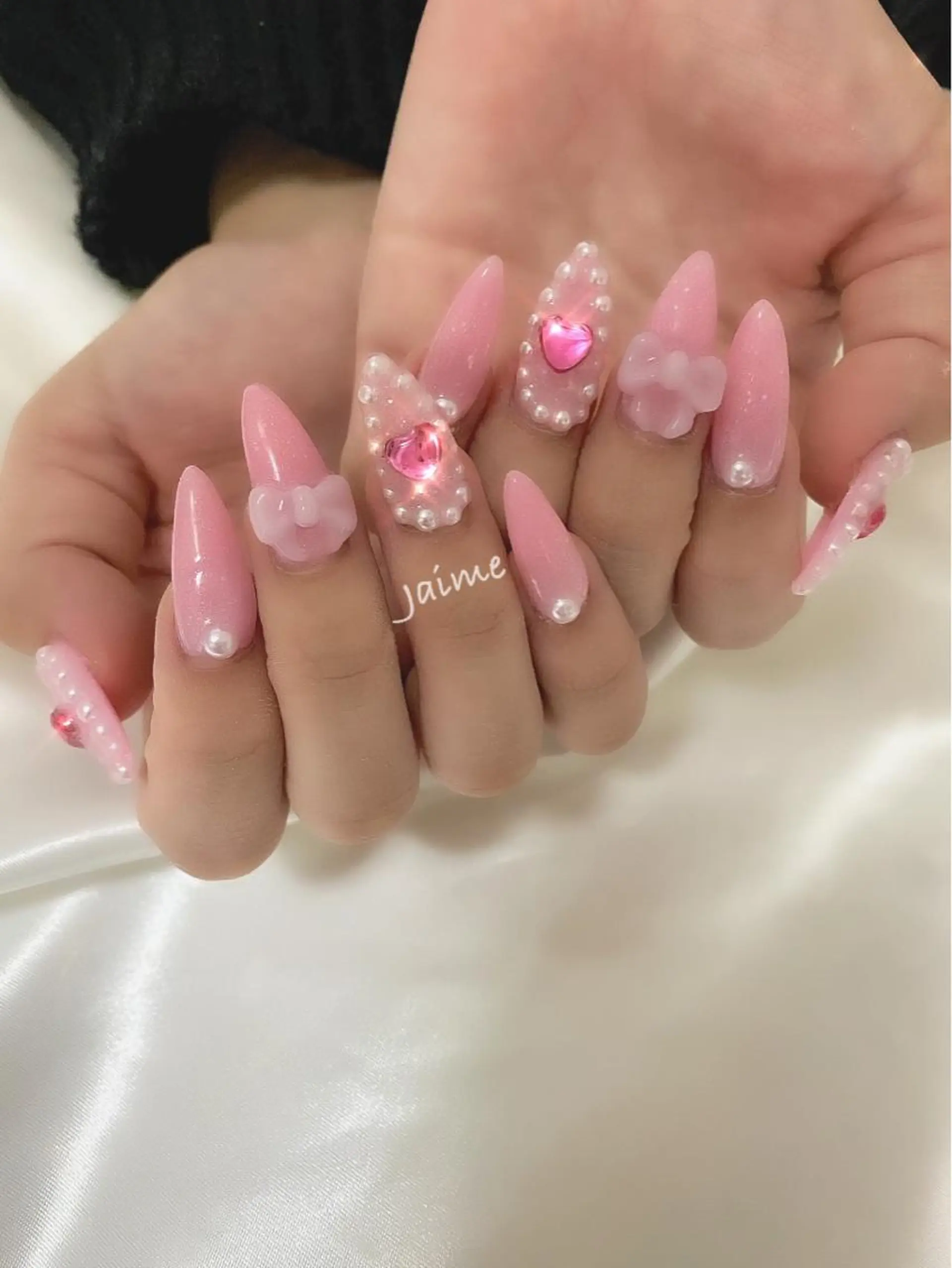 ロング ネイル Jaime Yuiのネイルデザイン