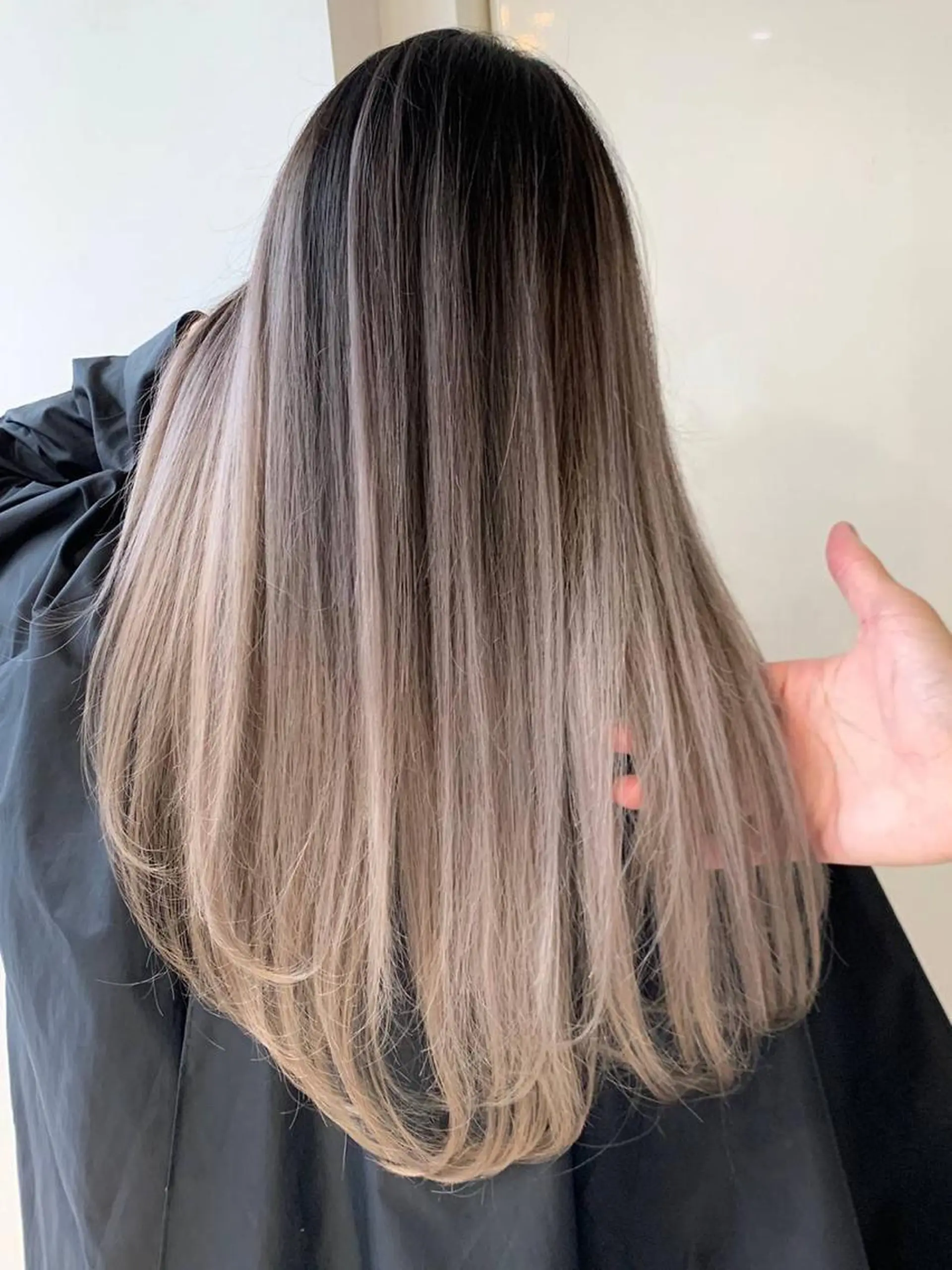 ロング カラー ✨韓国風カット/艶髪 カラー✨yumeのヘアスタイル