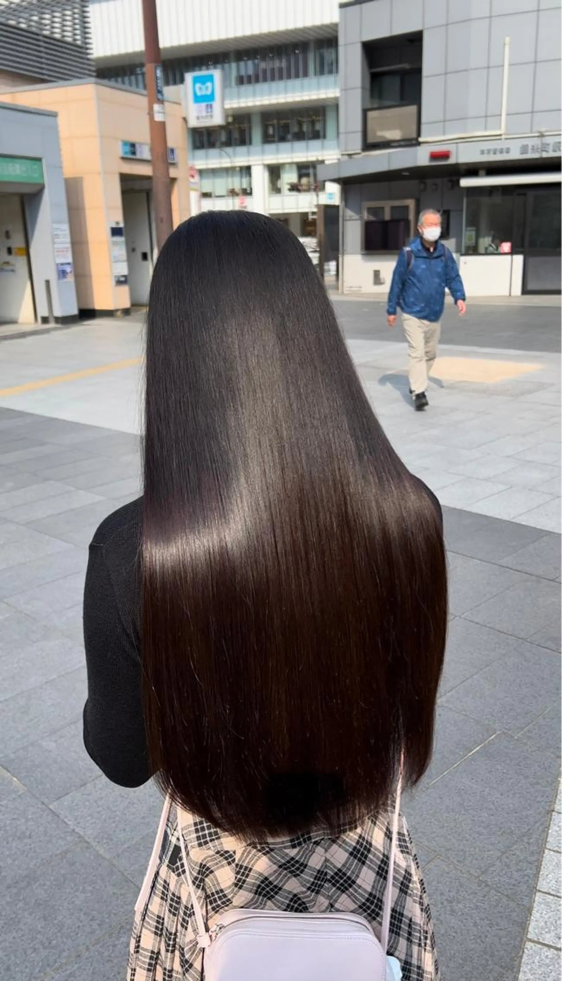ロング 髪質改善 トリートメント カット ヘアカラー トリートメント 🫧髪質改善 講師🫧🍎幹細胞のヘアスタイル