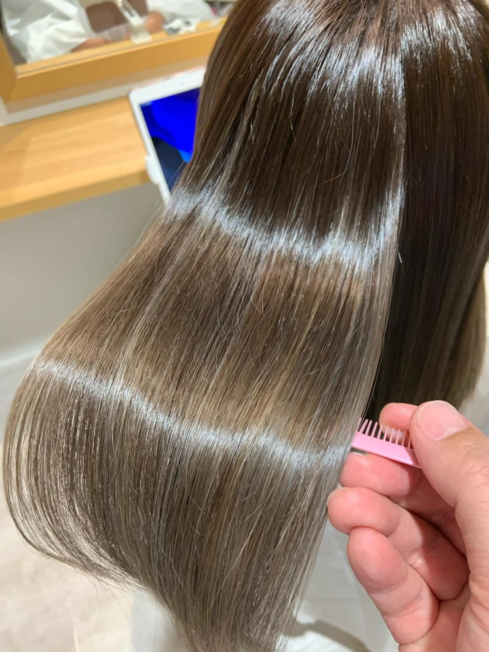 セミロング カラー ヘアエステ／髪質改善 専門店CAFUNEのヘアスタイル