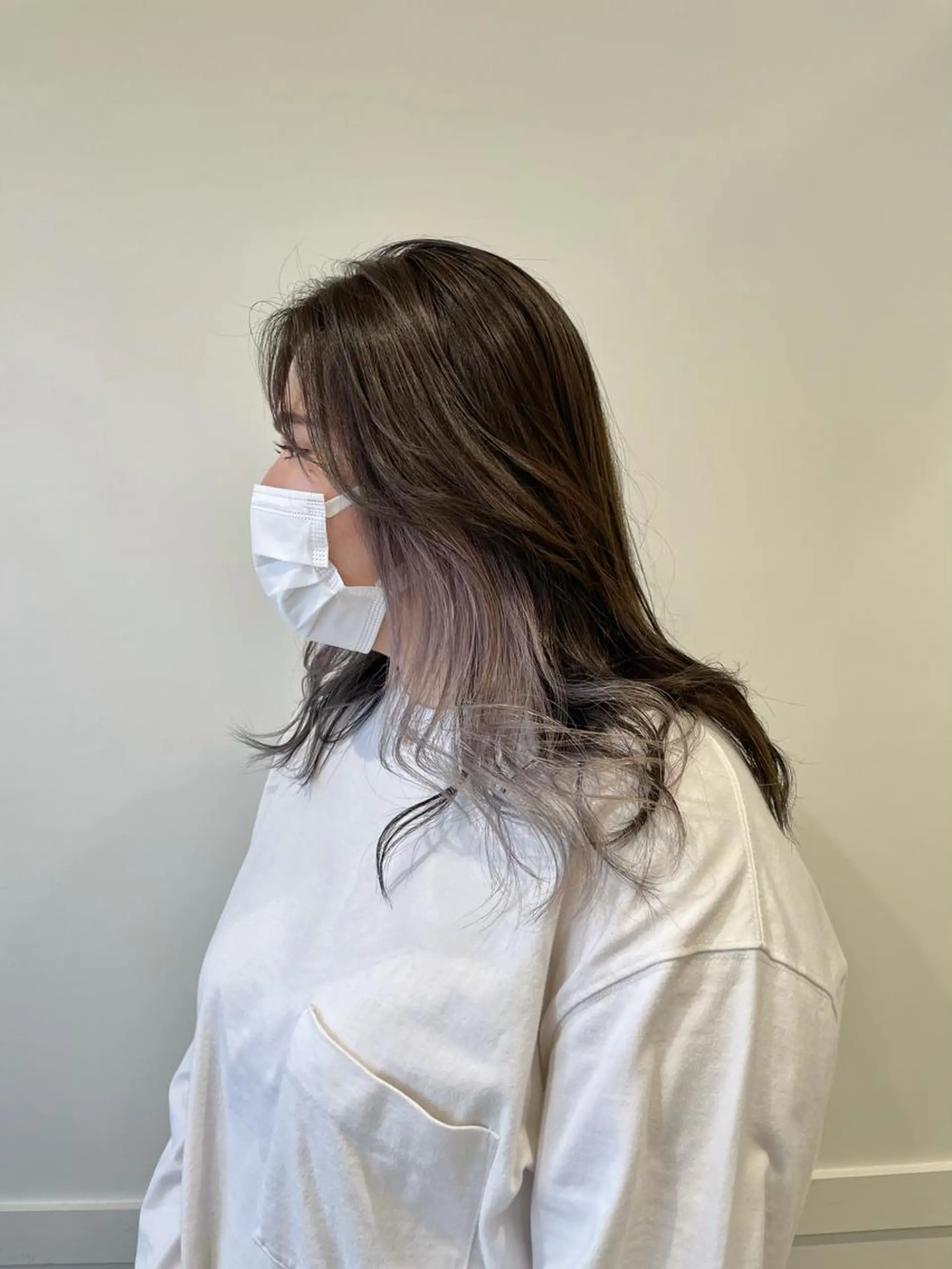 セミロング カラー メンズ特化 パーマ/オザワのヘアスタイル