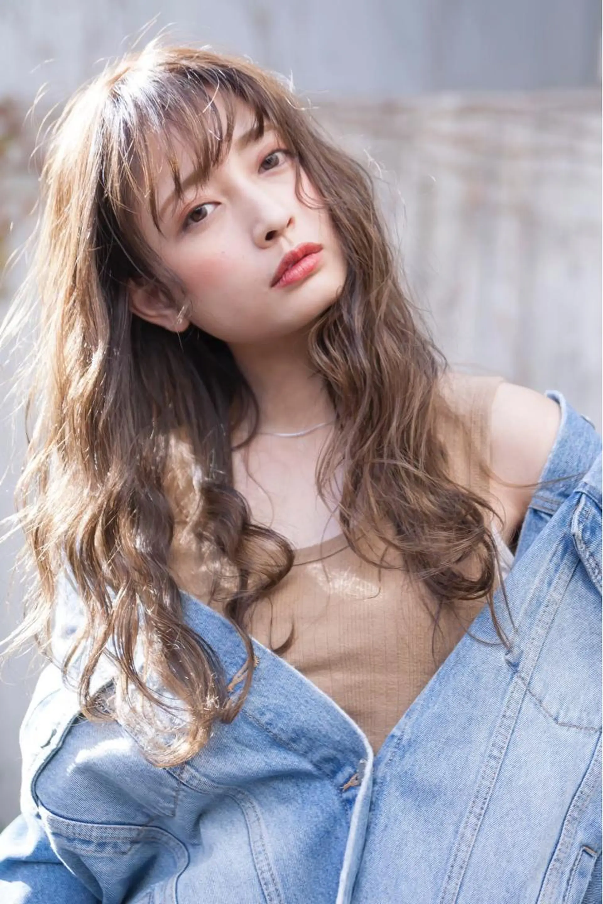 ロング IVE所属・ブリーチなし🤍 渋谷／原島杏奈のヘアスタイル