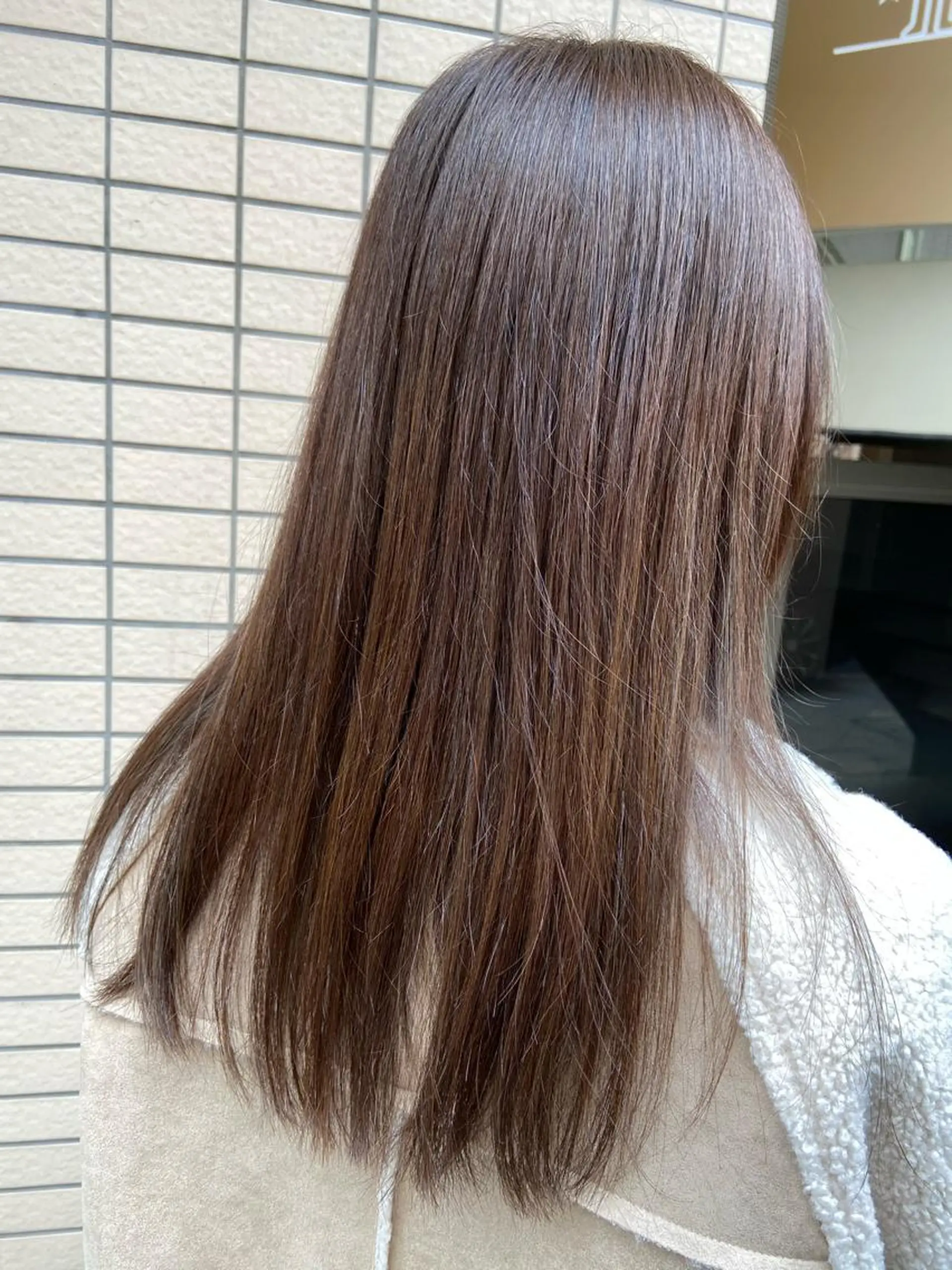 ロング カラー ヘアカラー トリートメント 菊地 美憂のヘアスタイル