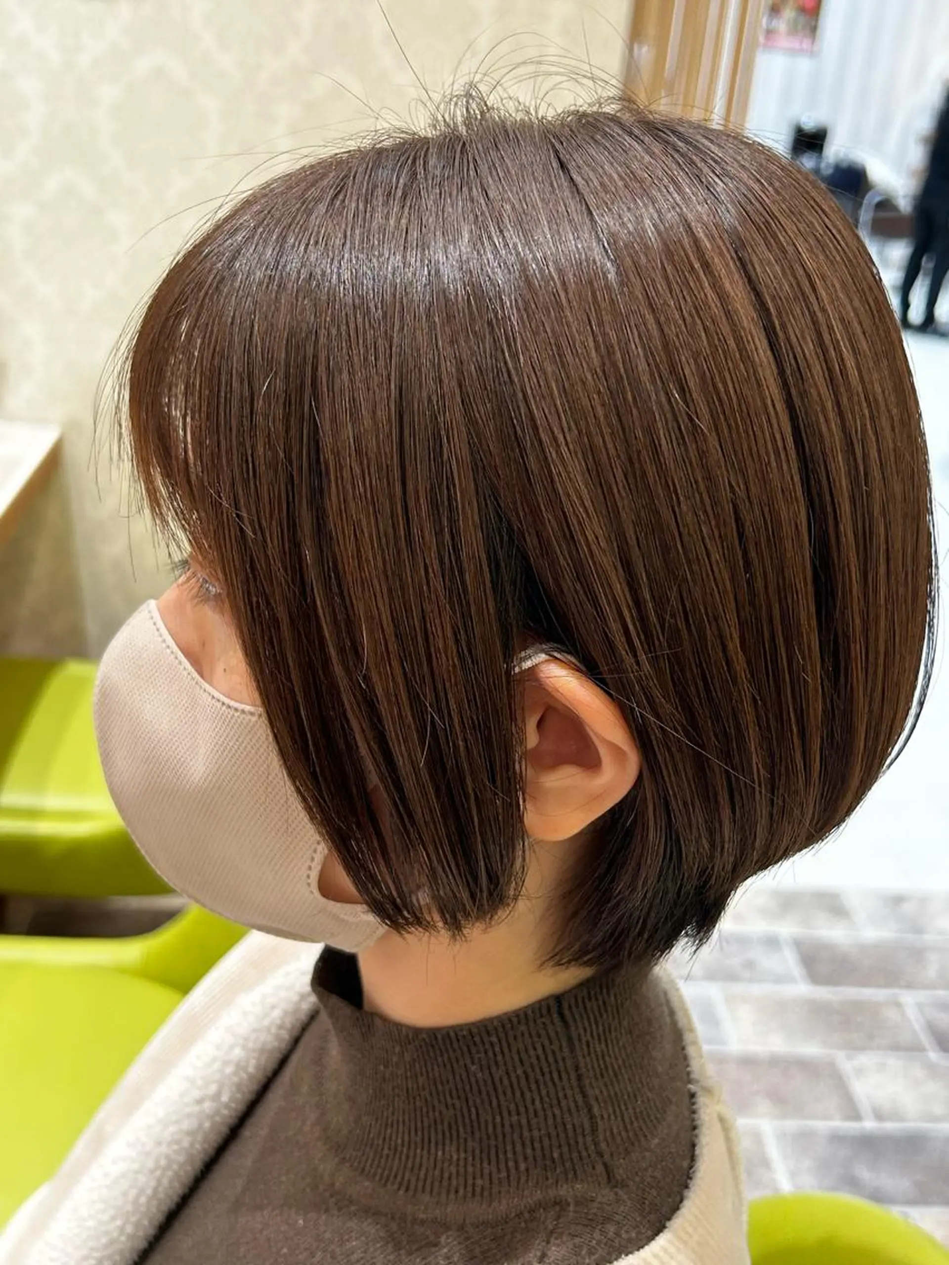 ショート ショートボブ ボブ ショートヘア 日置美容室所属・石井 佑飛のヘアスタイル