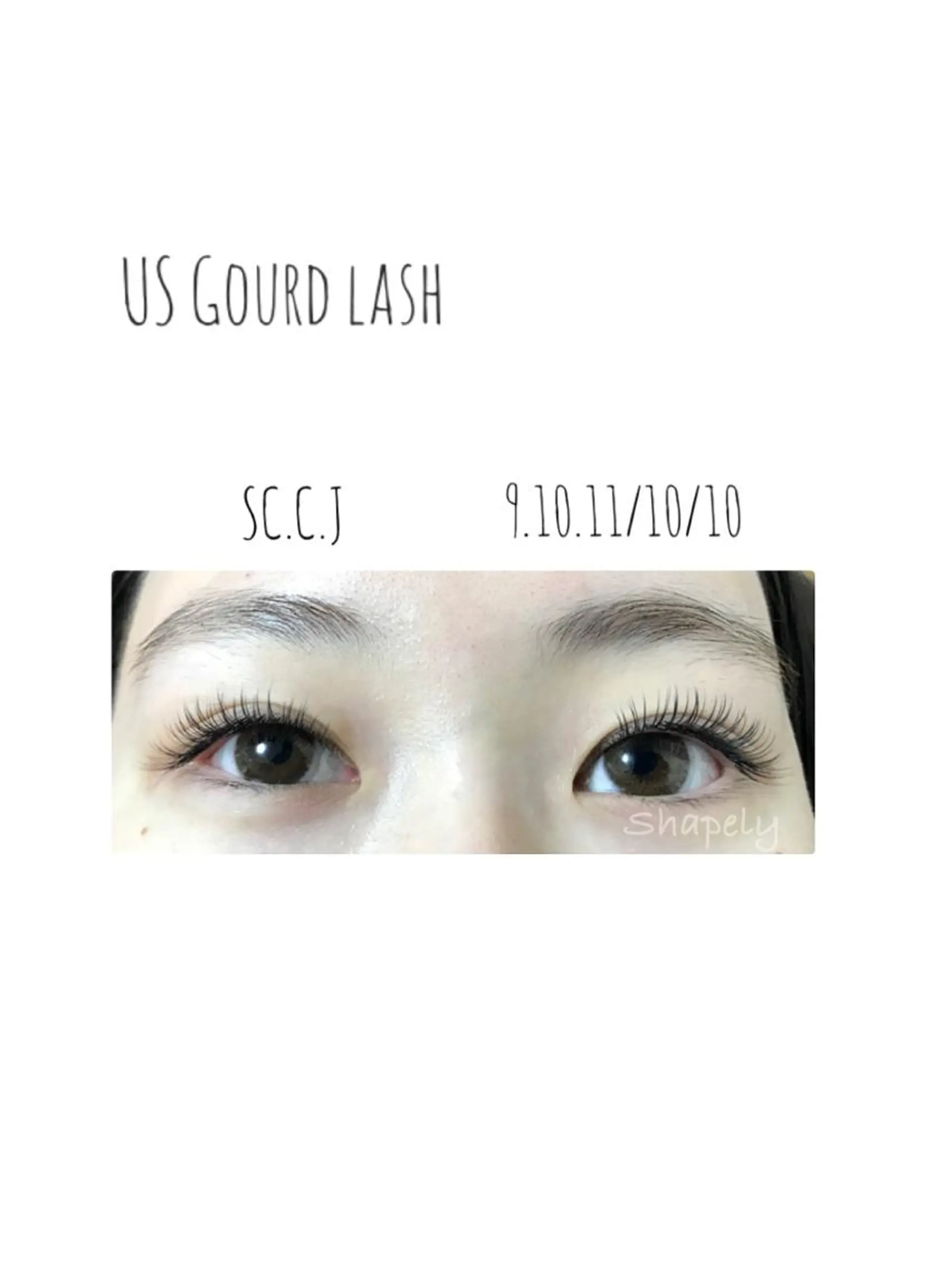 マツエク・マツパ 〜eyelash salon〜    Shapely所属・Shapely シェイプリーのマツエク・マツパデザイン