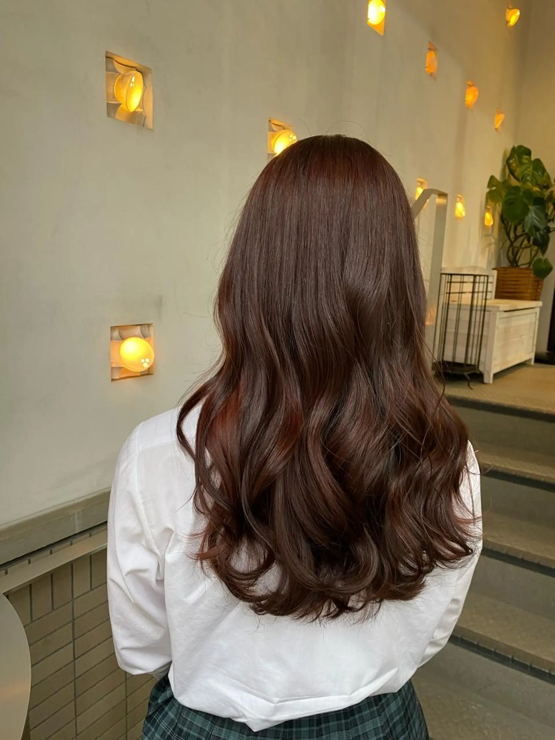 ロング カラー 韓国風ヘア レイヤーカット カット ヘアカラー トリートメント 統括マネージャー/ 髪のドクター/前原悟のヘアスタイル