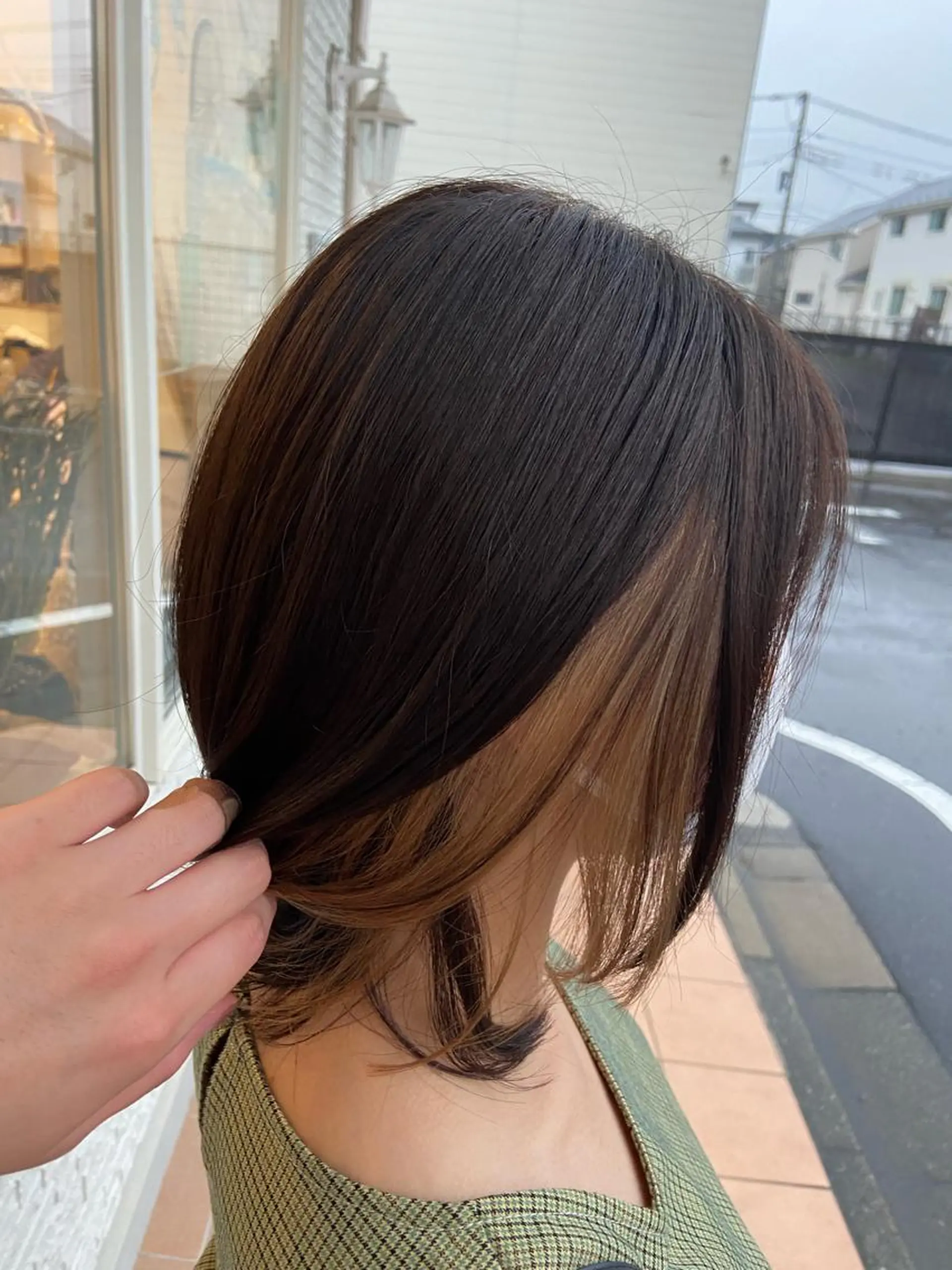 ショート カラー 🪼高評価🪼 💎柴崎の藤咲💎のヘアスタイル