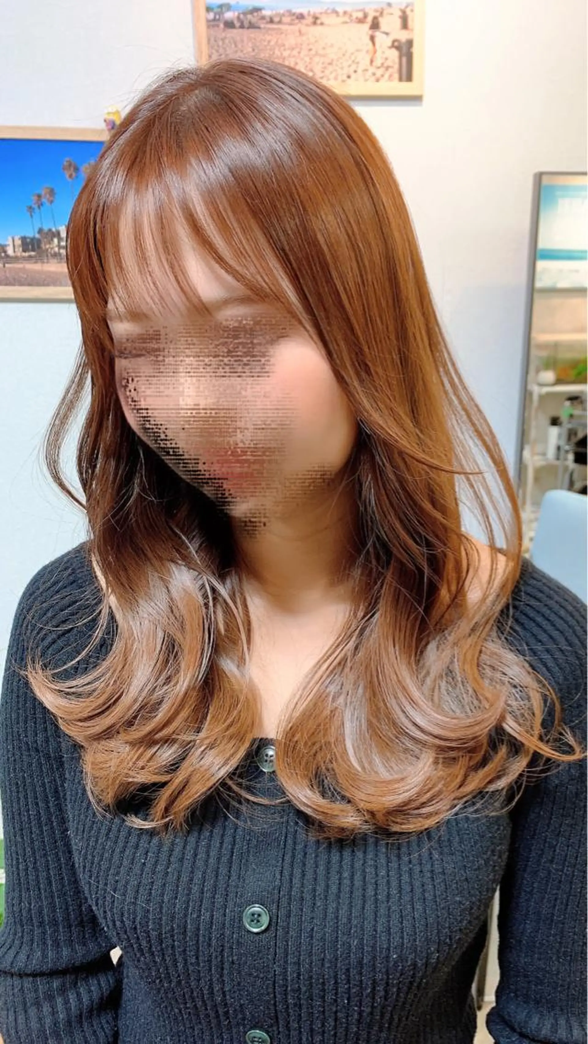 ロング カラー くびれヘア カット トリートメント Beach private salon所属・Beach 代表 KENTAのヘアスタイル