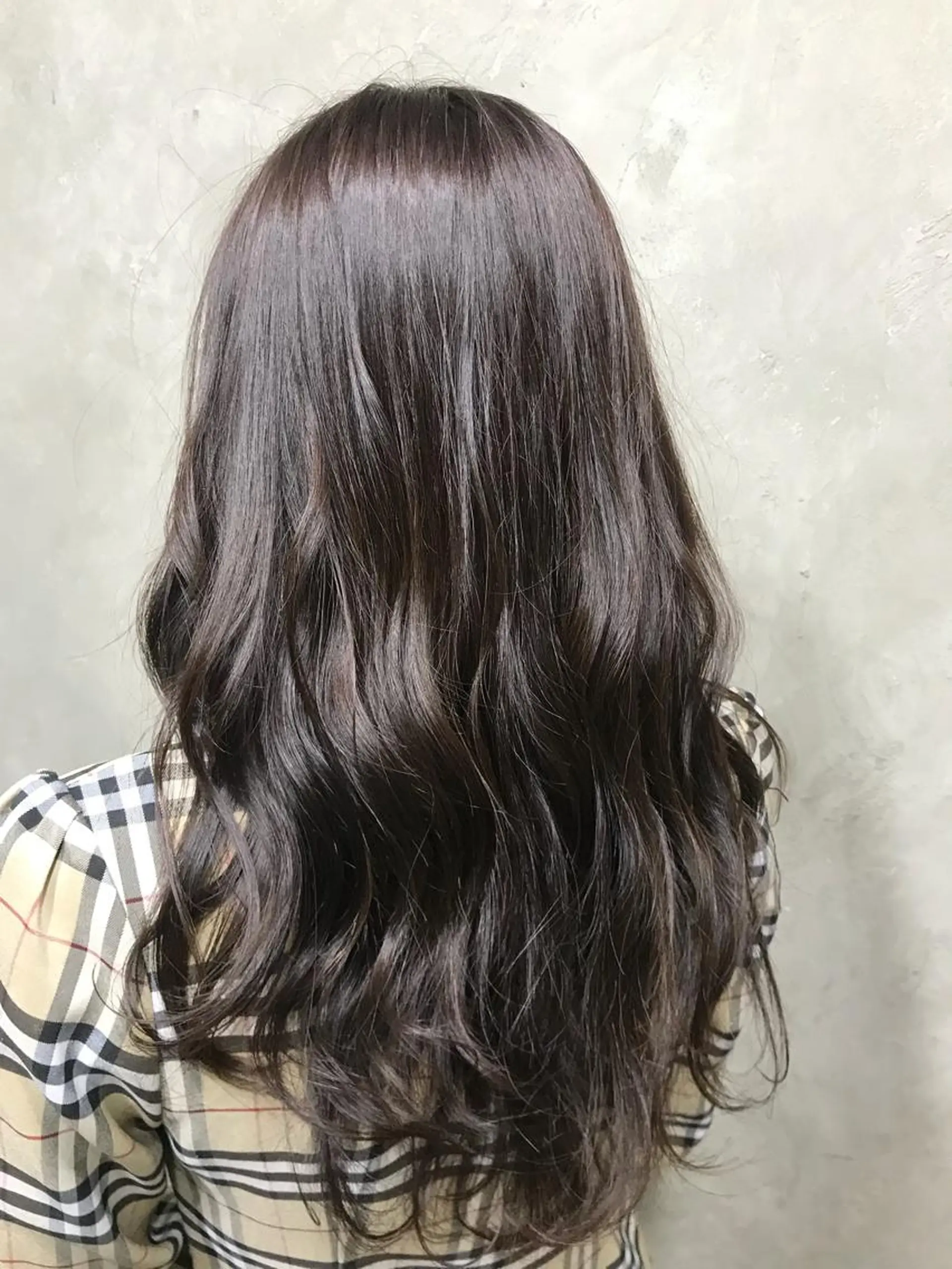 セミロング カラー パーマ 🌈髪質改善💕 縮毛矯正✨青木まで✨のヘアスタイル