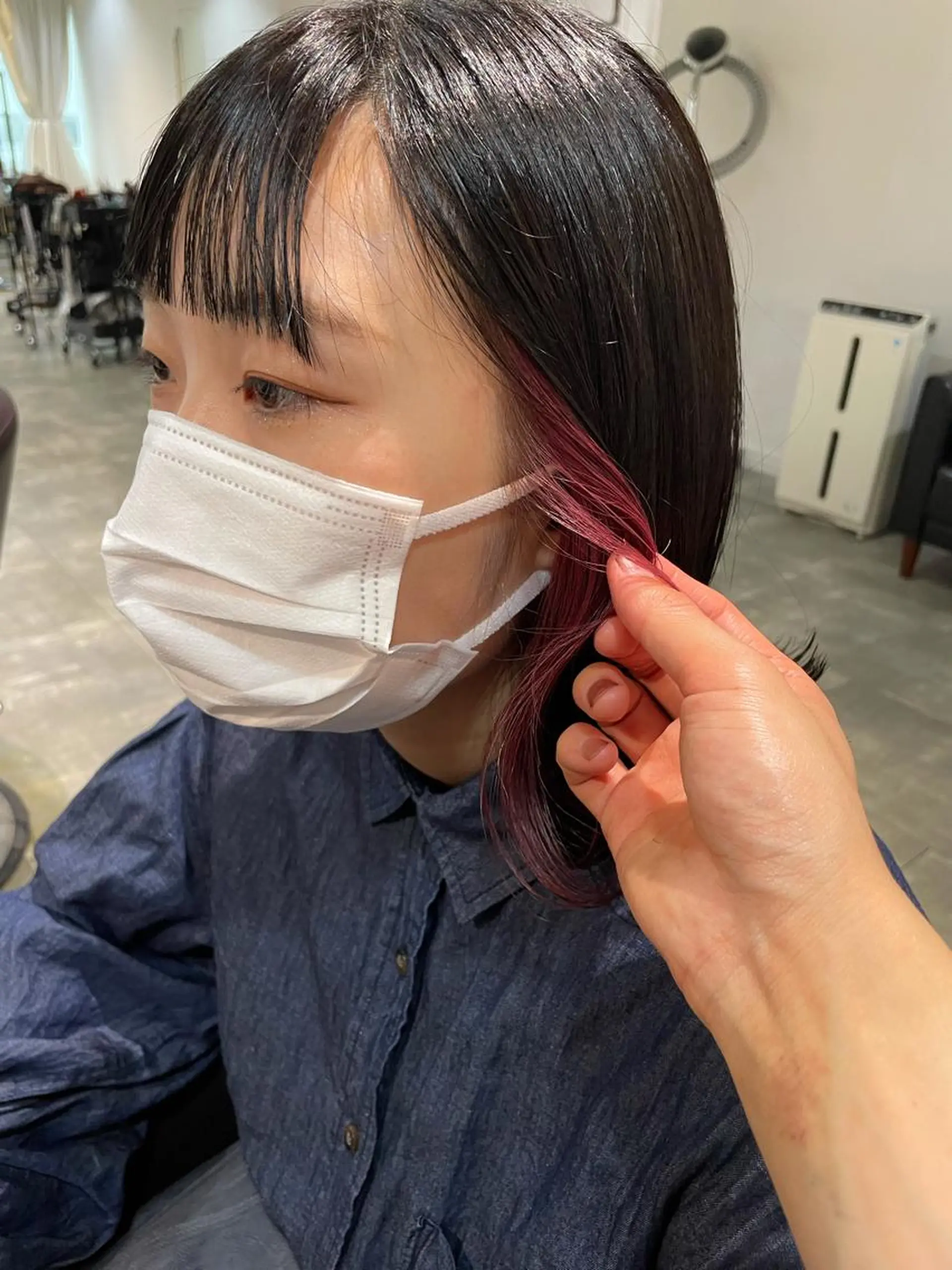 ショート カラー ボブ美容師 /馬場 翼のヘアスタイル