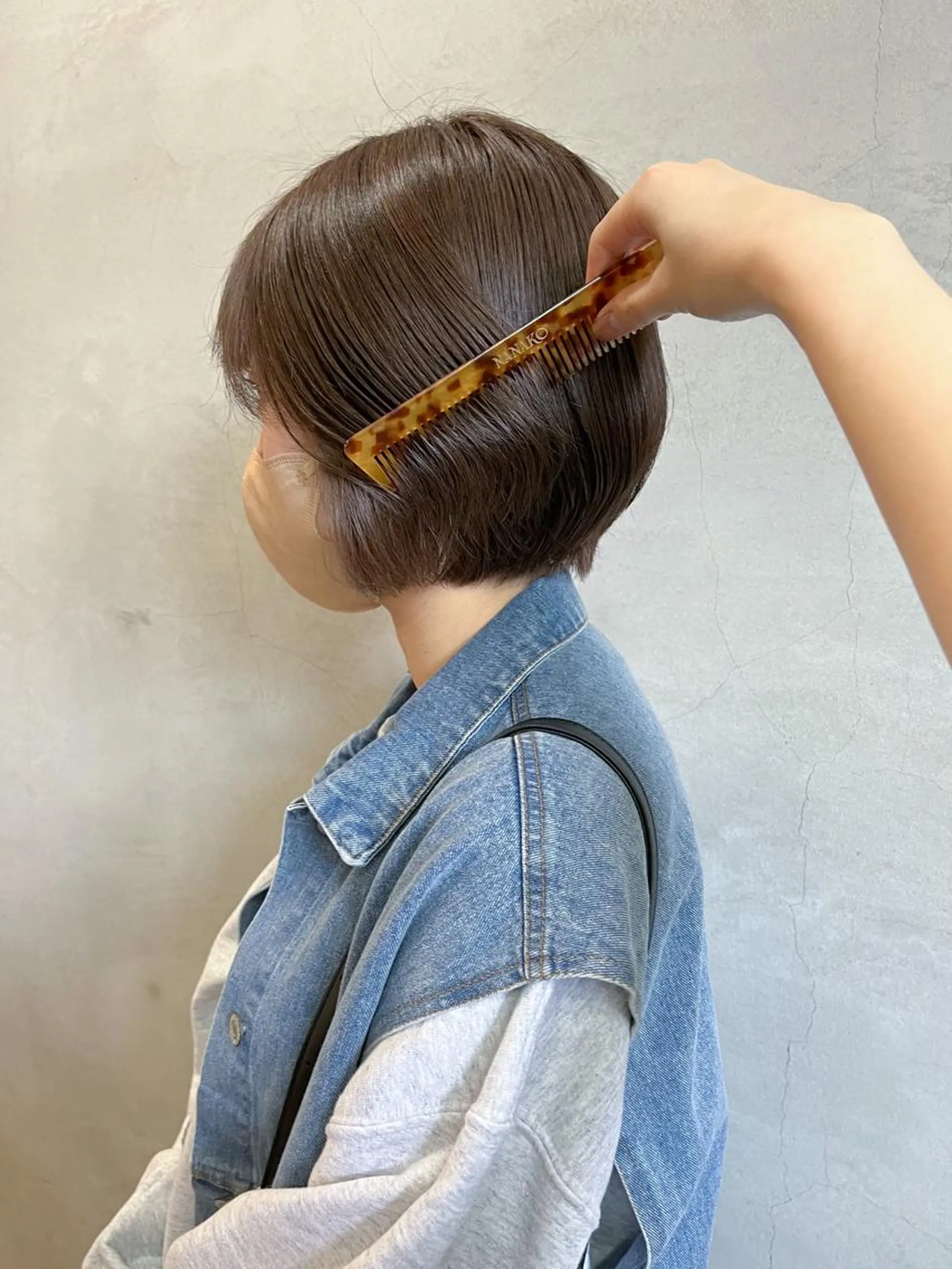 ショート カラー Musee plume所属・荻野七菜子 ボブのヘアスタイル