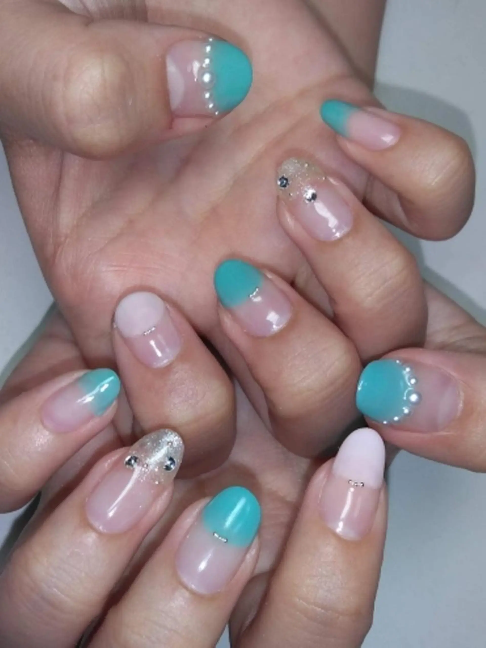 ネイル フレンチネイル ジェルネイル Nail  yのネイルデザイン