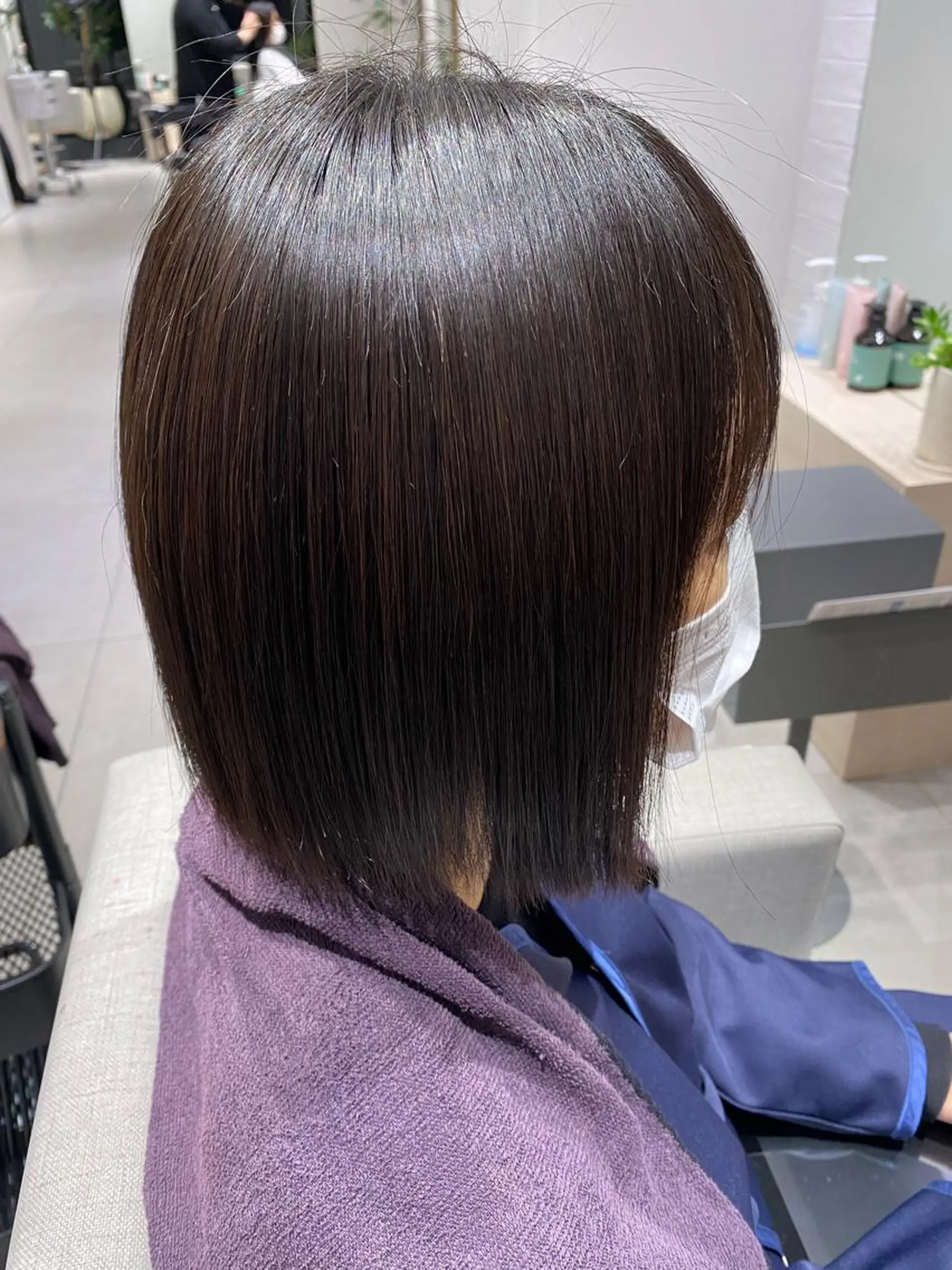 ショート パーマ 銀座/髪質改善/韓国 カラー🍓原田侑依のヘアスタイル