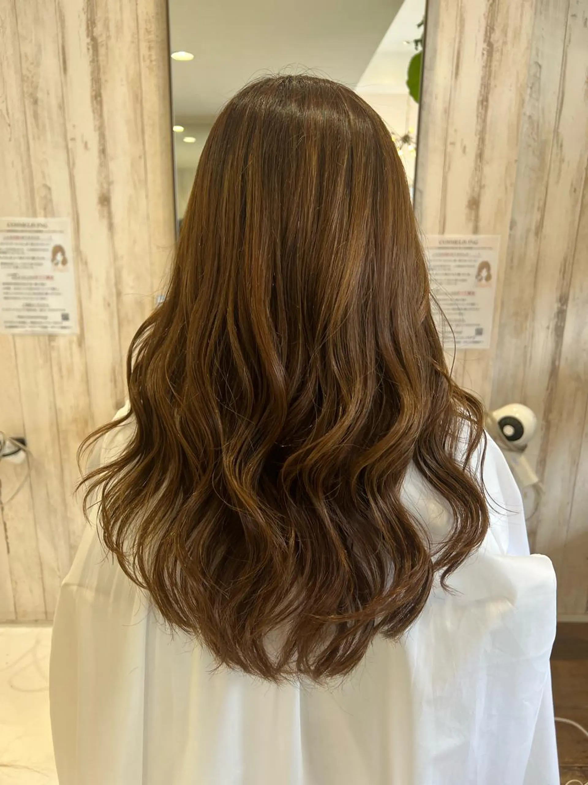 ロング 山崎 和花のヘアスタイル