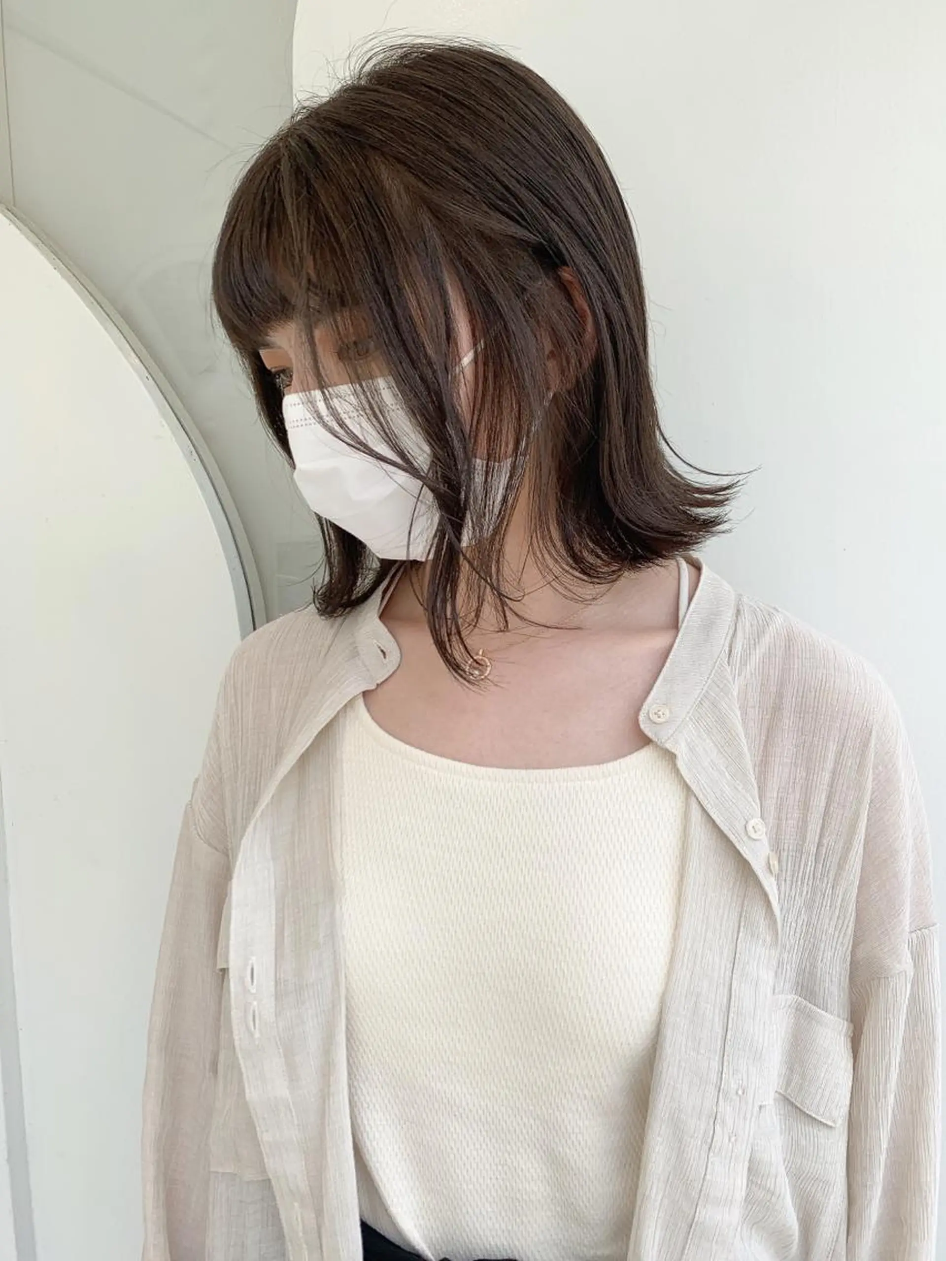 ミディアム ボブ カット ヘアカラー 【ボブ/個室サロン】 癒し空間mimuraのヘアスタイル