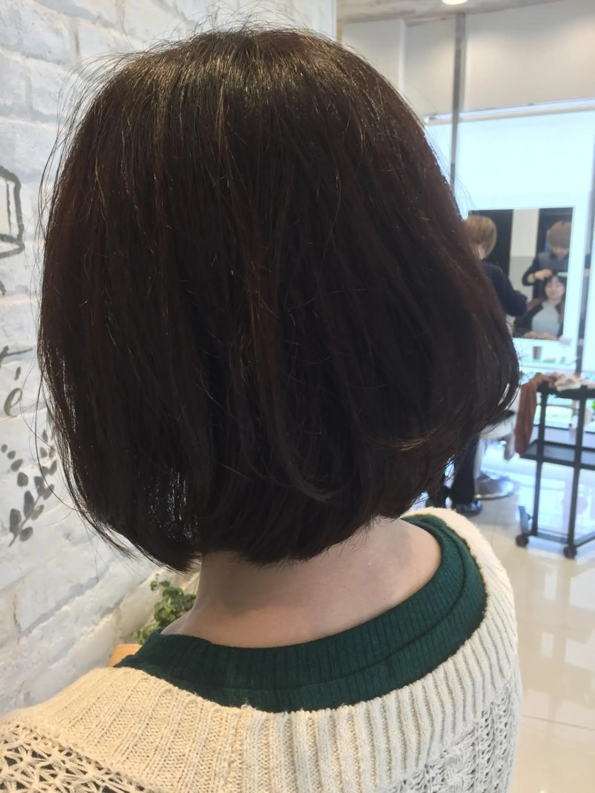 ミディアム ボブレイヤー ボブ レイヤーカット ヘア & メイク アース 上越店所属・有田 尚樹のヘアスタイル