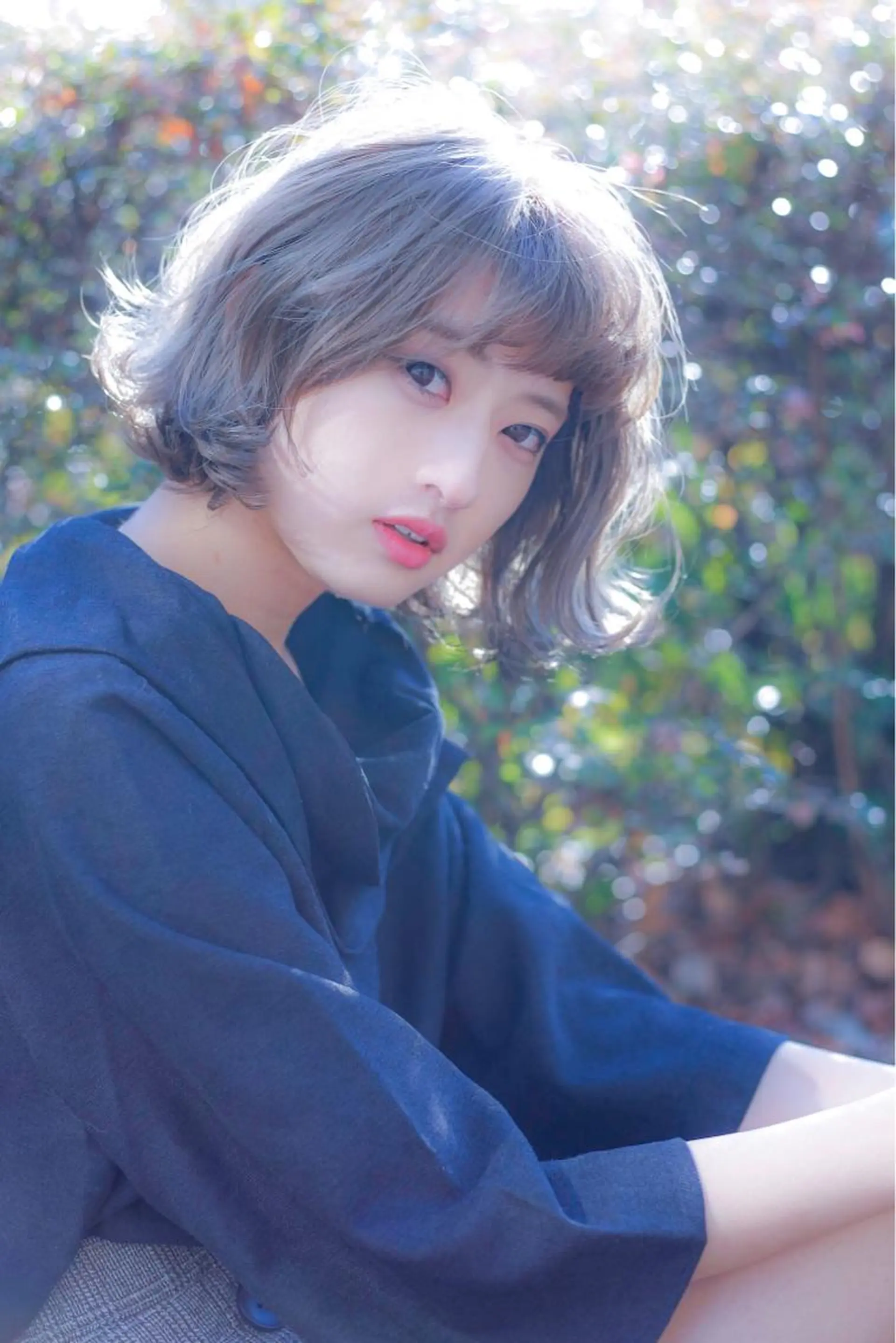 ショート カラー 永田 崇のヘアスタイル