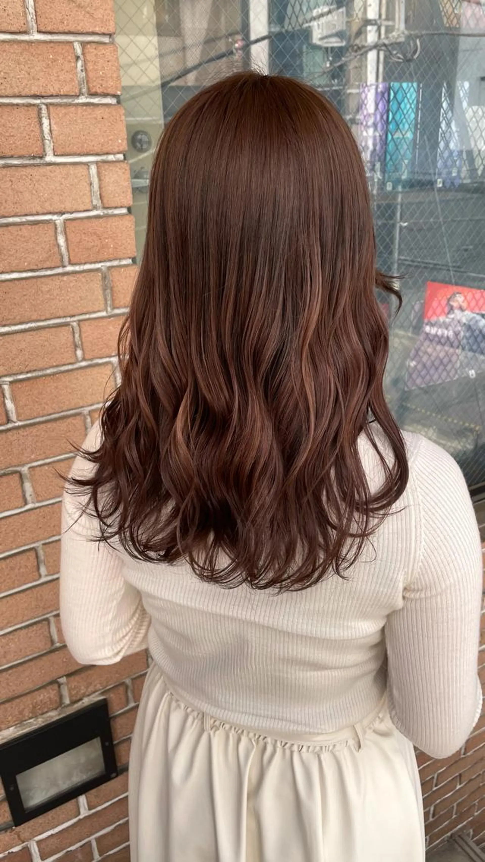 セミロング カラー パーマ ヘアアレンジ メンズ イルミナカラー ボブヘアカット Rikapi❤️のヘアスタイル