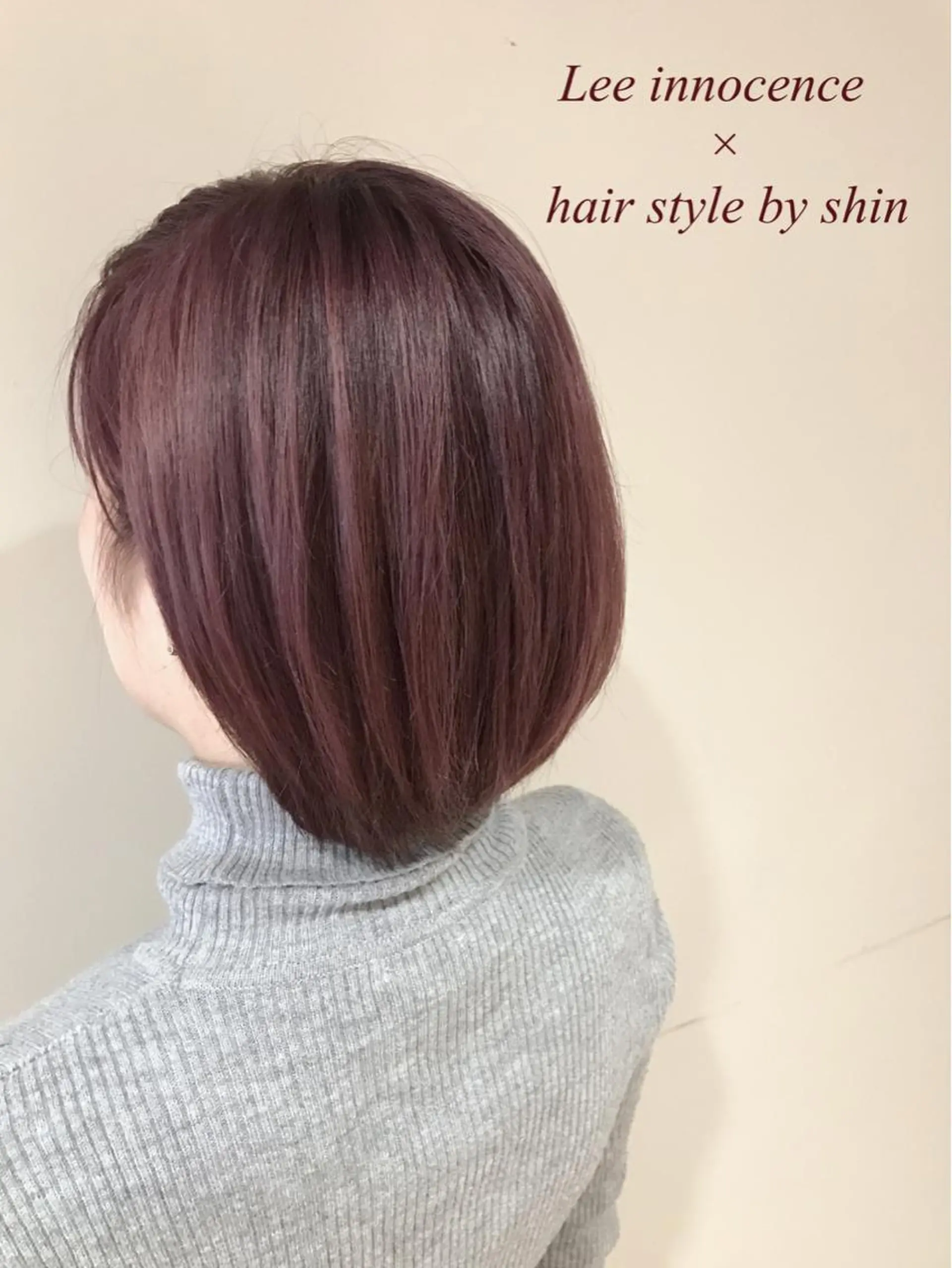 ショート カラー ブリーチ ピンクカラー カラー/髪質改善スペ シャリスト宮本　伸一のヘアスタイル