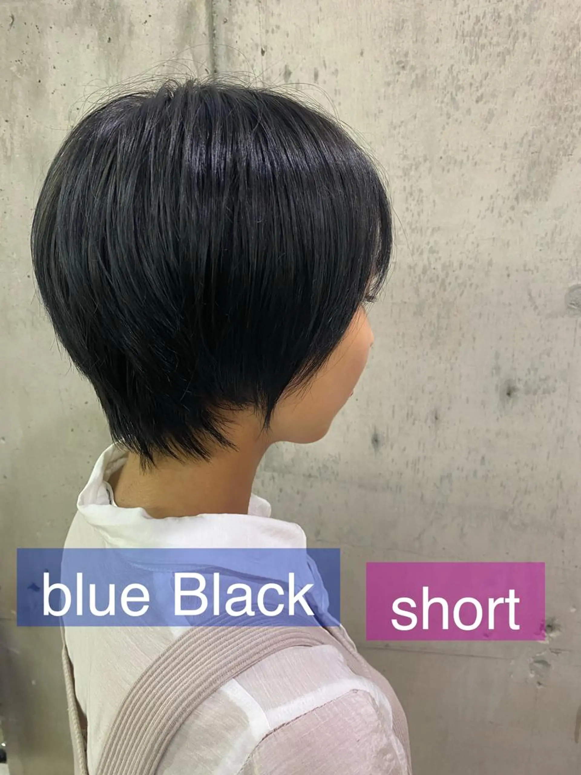 ショート カラー 舟橋 りんかのヘアスタイル