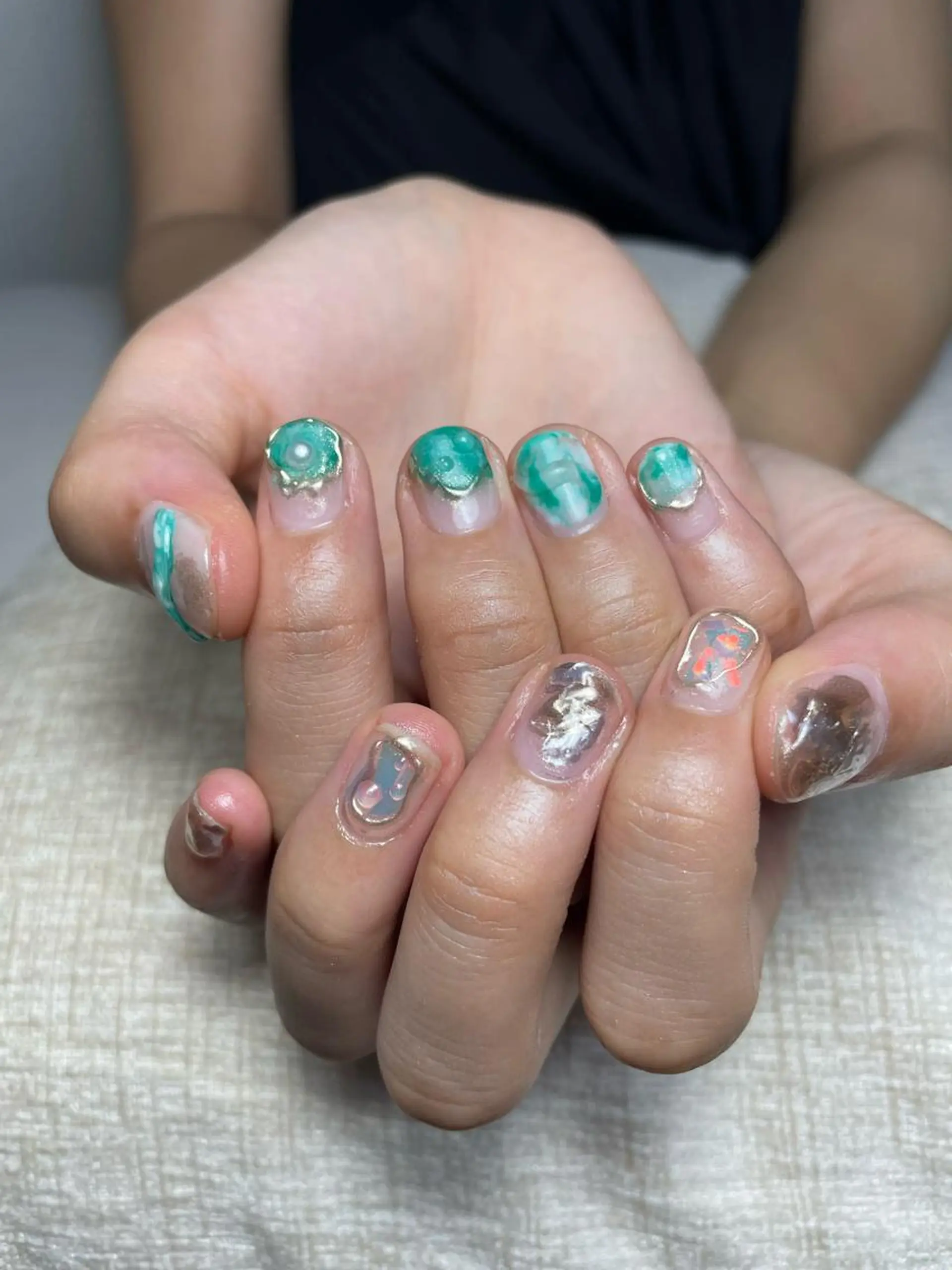 ネイル ハンドネイル Fielia momoのネイルデザイン