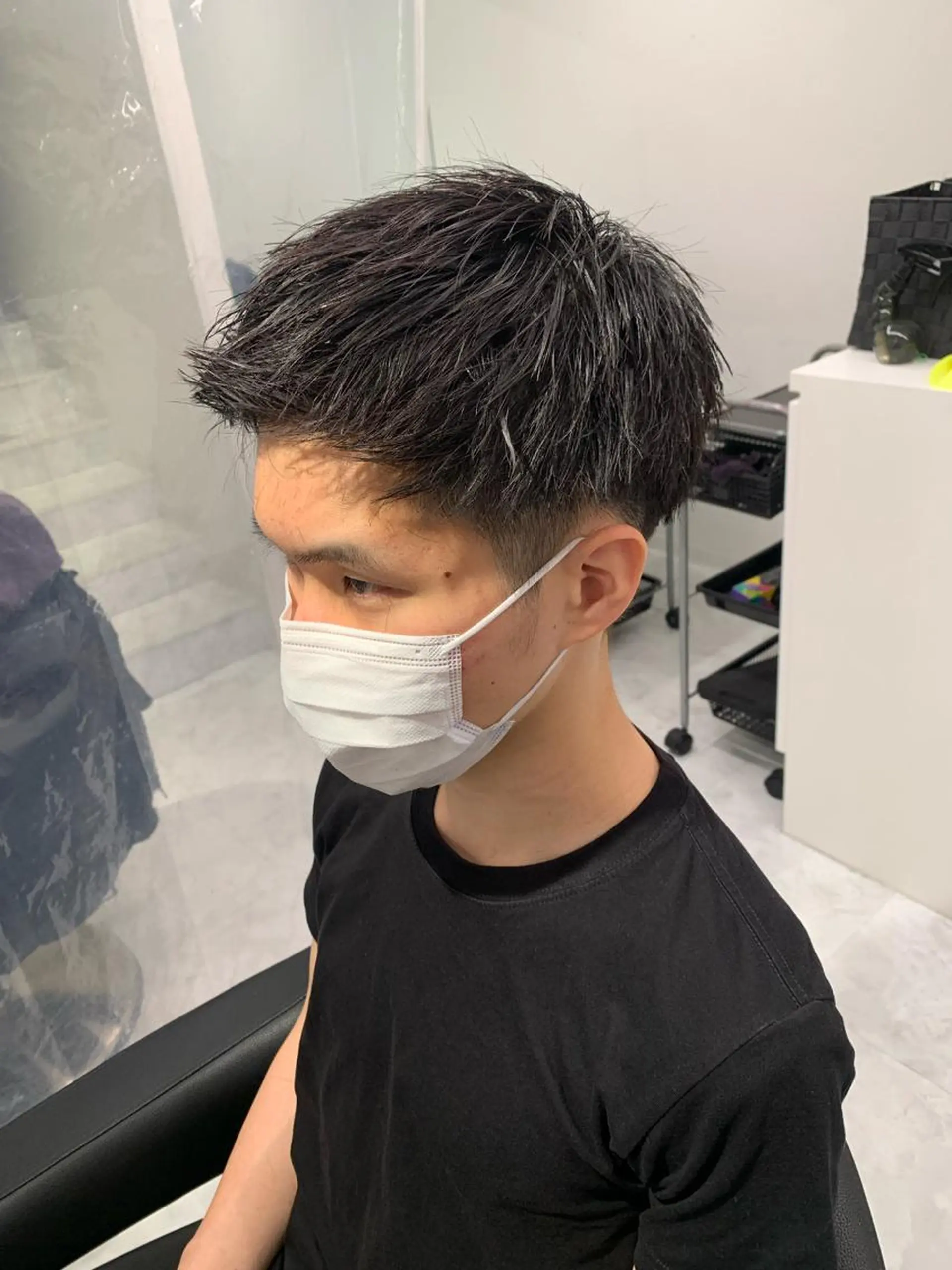 ショート カラー ヘアアレンジ メンズ カット ヘアカラー トリートメント ヘアセット EMANON池袋3rd所属・ナチュラル艶髪 なおき｜池袋美容師のヘアスタイル