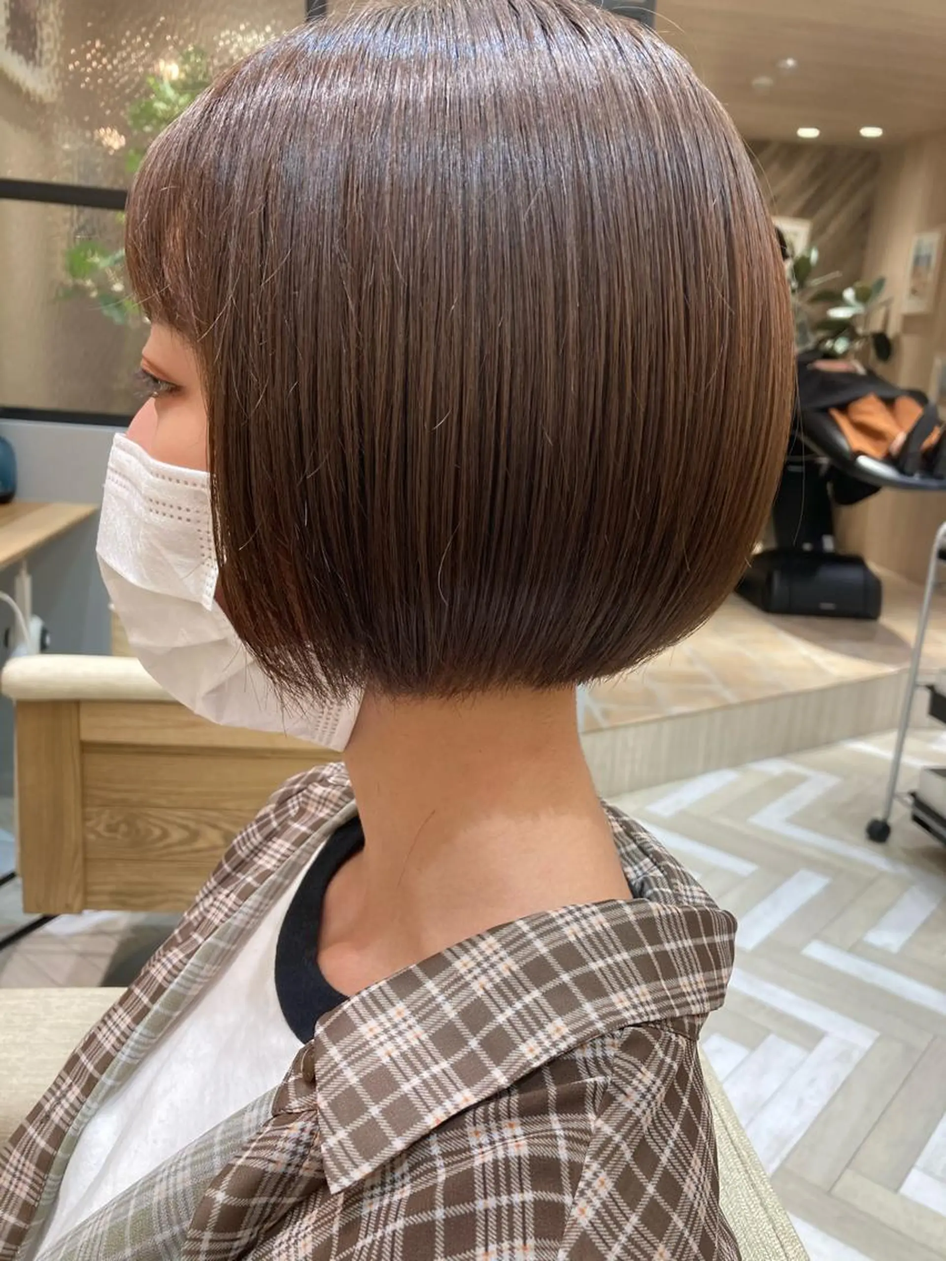 ショート カラー ボブ Loom .by Sea  ルームバイシー所属・レイヤー/前髪/ 韓国/CHIHIROのヘアスタイル