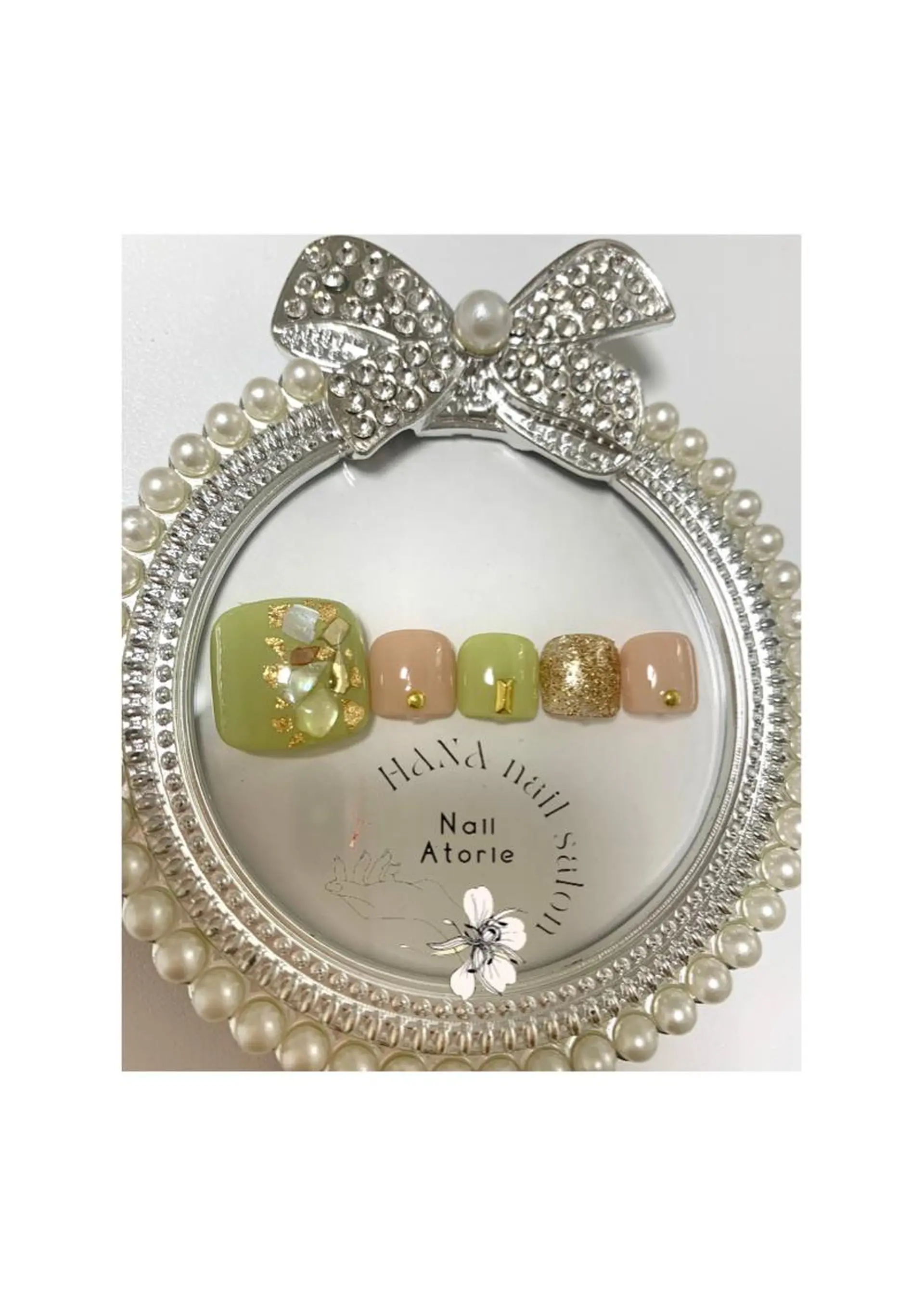 ネイル フットネイル HaNA 　nail salonのネイルデザイン