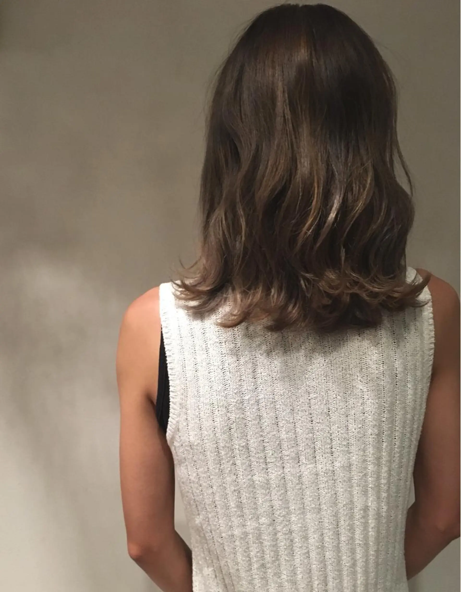 ミディアム カラー モデル募集中✂︎ Happis ハピスのヘアスタイル