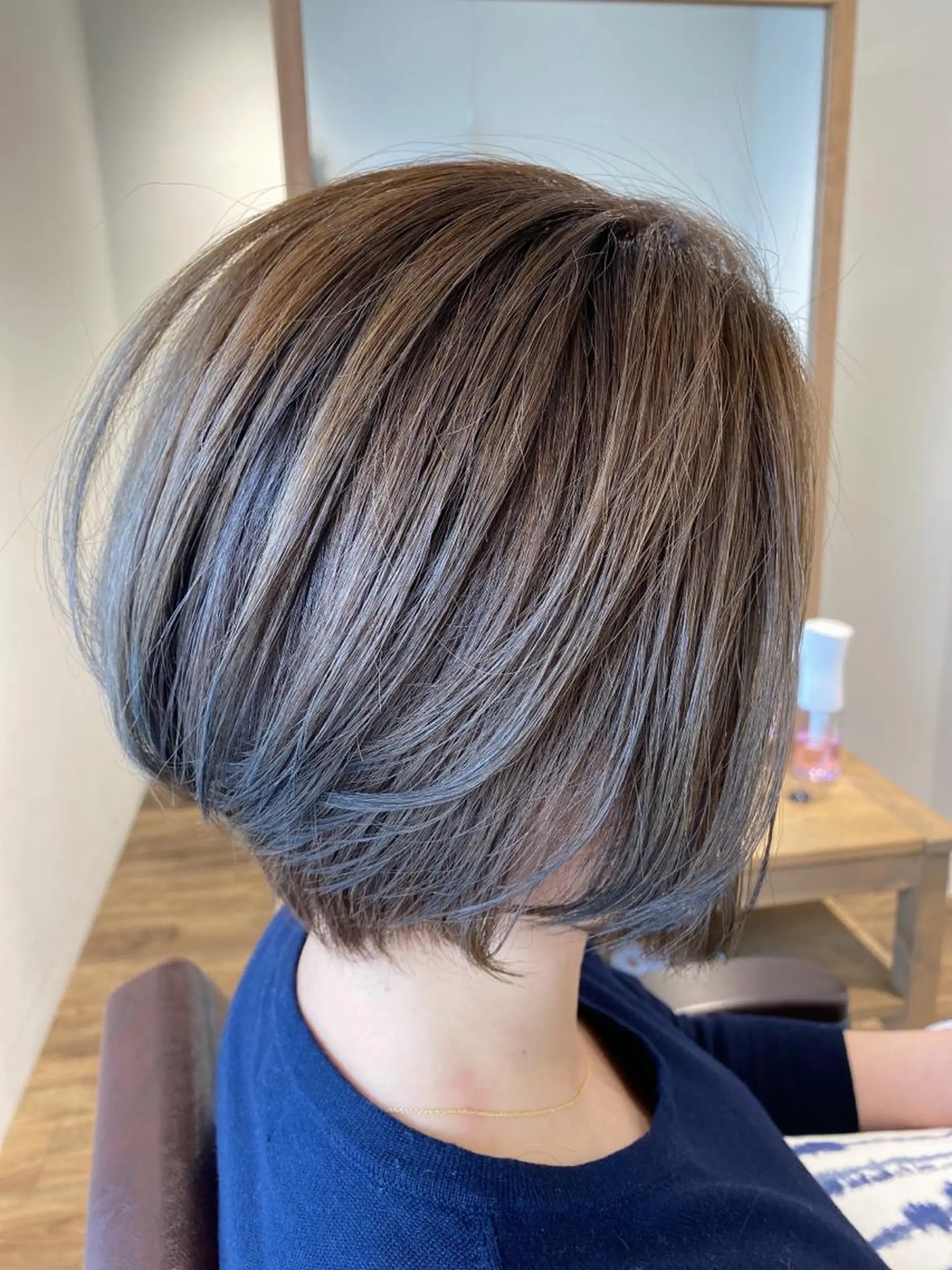 ショート カット ヘアカラー トリートメント GO TODAY SHAiRE SALON 横須賀所属・ハイライト⭐️上野 高広のヘアスタイル