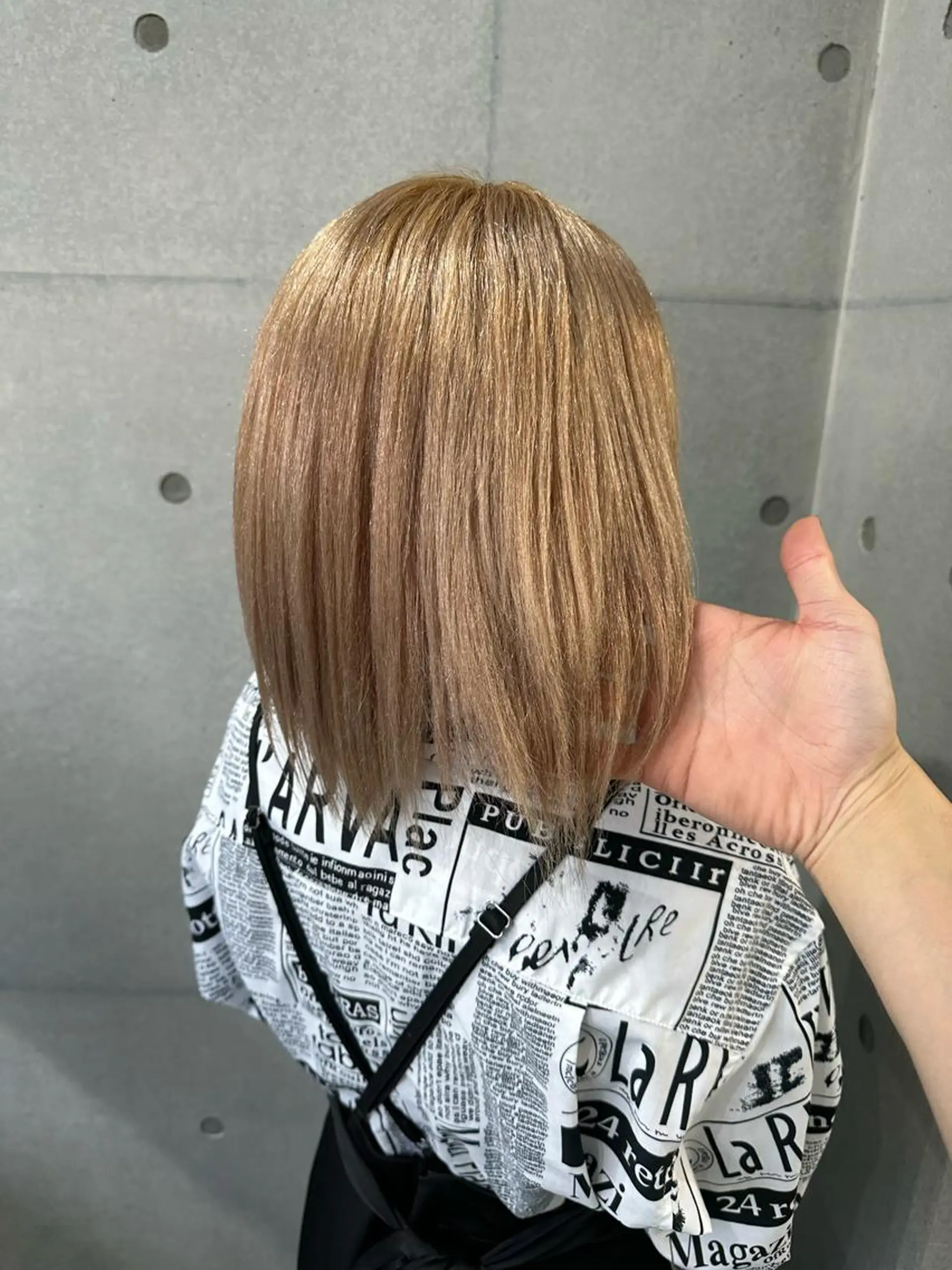 ミディアム ボブ hair lucia所属・北村 まこのヘアスタイル