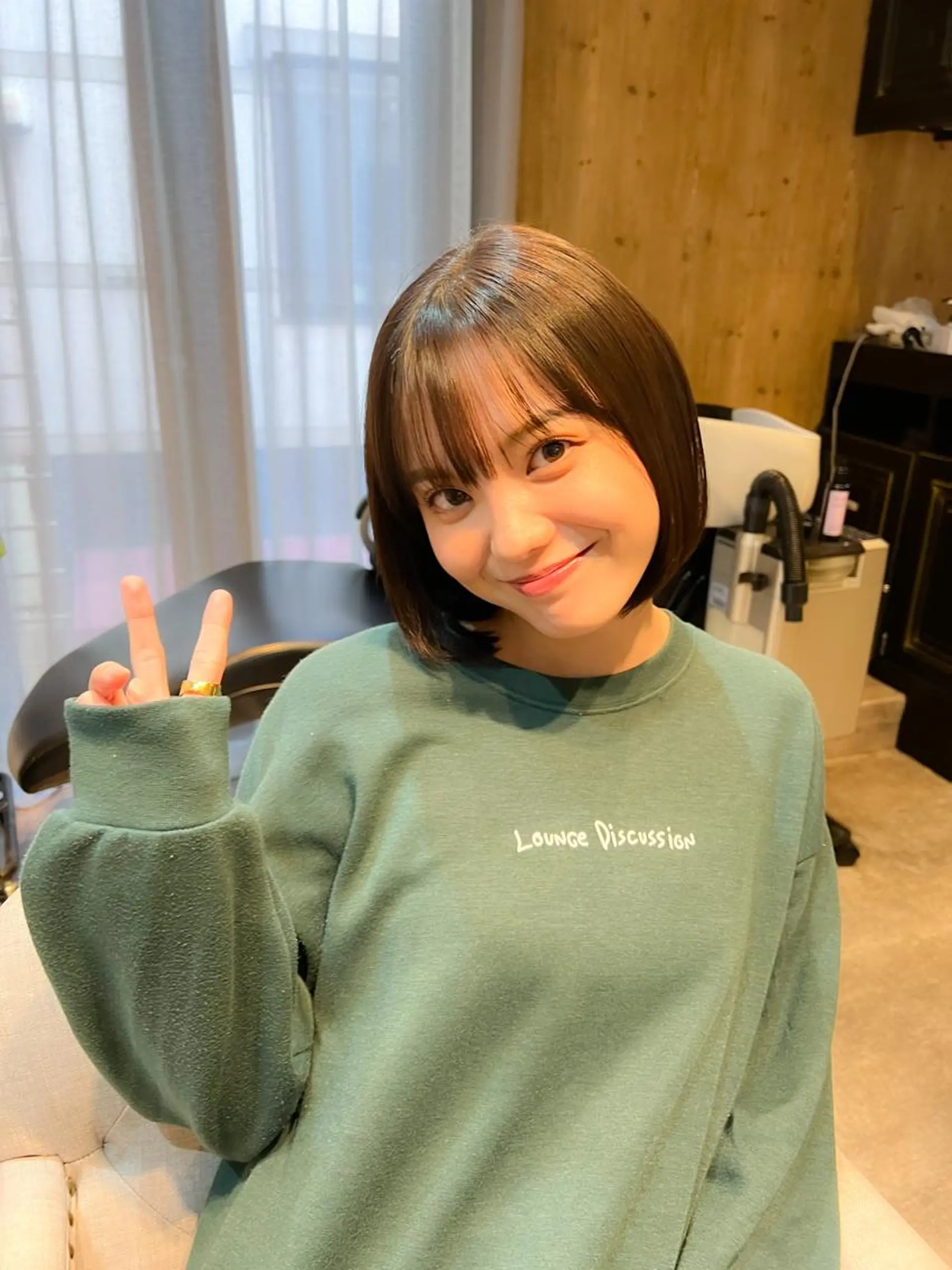 ショート カラー カット ヘアカラー トリートメント 垂水　山口 永悟のヘアスタイル